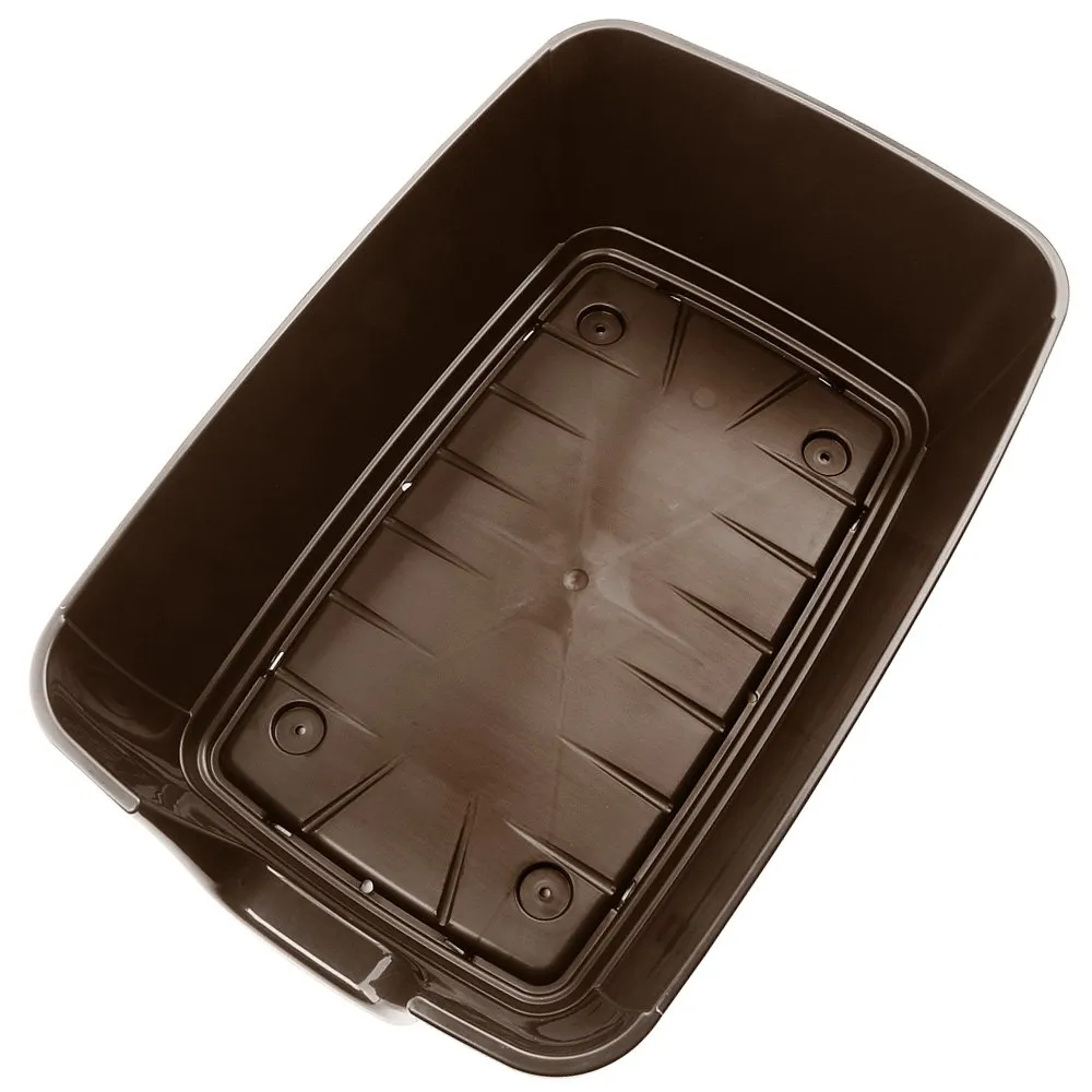 Ferplast Cuccia da Esterno per Cani Kenny 07 Casetta per Cani in Resina Termoplastica Resistente Urti e Raggi UV, Sistema di Drenaggio, Griglia per L'Aerazione, Smontabile, 80 X 111,6 X 80 cm - immagine 5