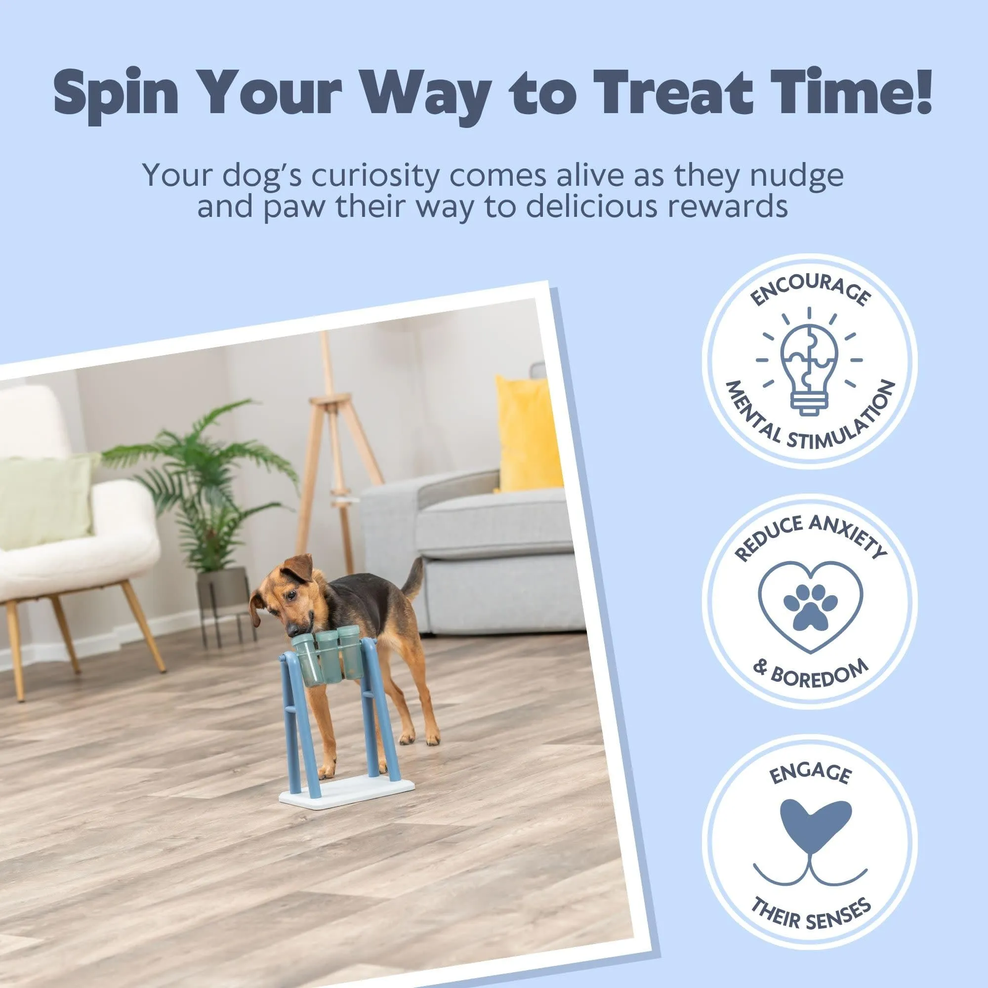 TRIXIE Dog Activity Turn Around gioco di strategia per cani – 22 × 33 cm - immagine 3