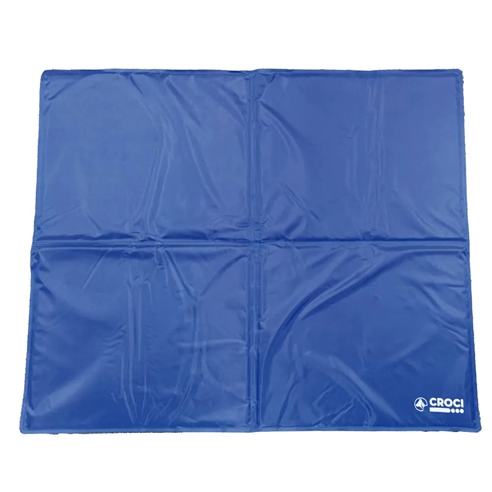 Croci Fresh - Tappetino refrigerante per cani, raffreddamento in gel, Coperta auto-raffreddante, Taglia, L, Formato 65x 50 cm - immagine 2