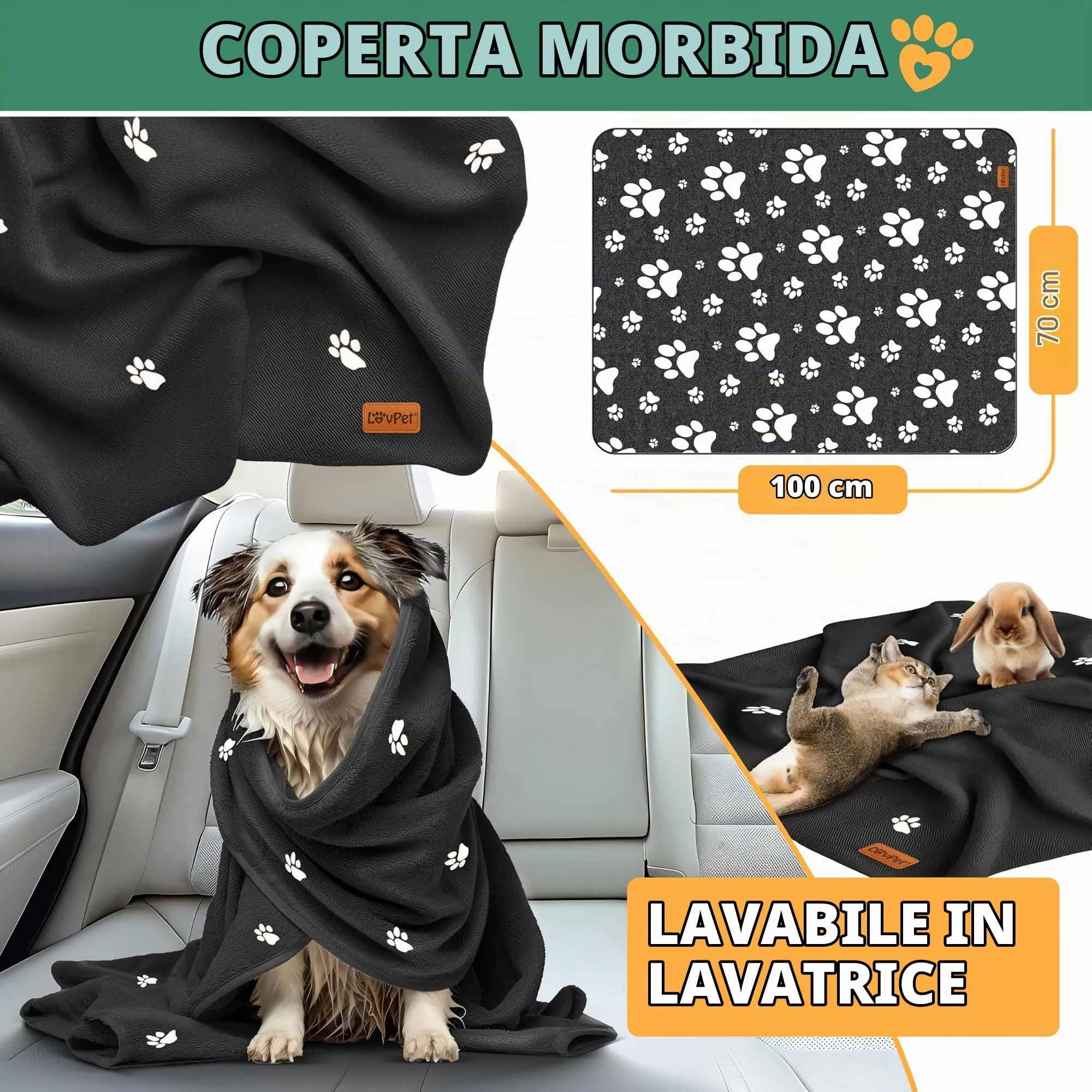 Lovpet® Recinto per Cuccioli - recinto per Animali Pieghevole per Piccoli Animali, Cani, Gatti, incl. Ciotola per Cani - Box per Cani - Recinzione - Tessuto Oxford - Sistema Pop-up - immagine 9