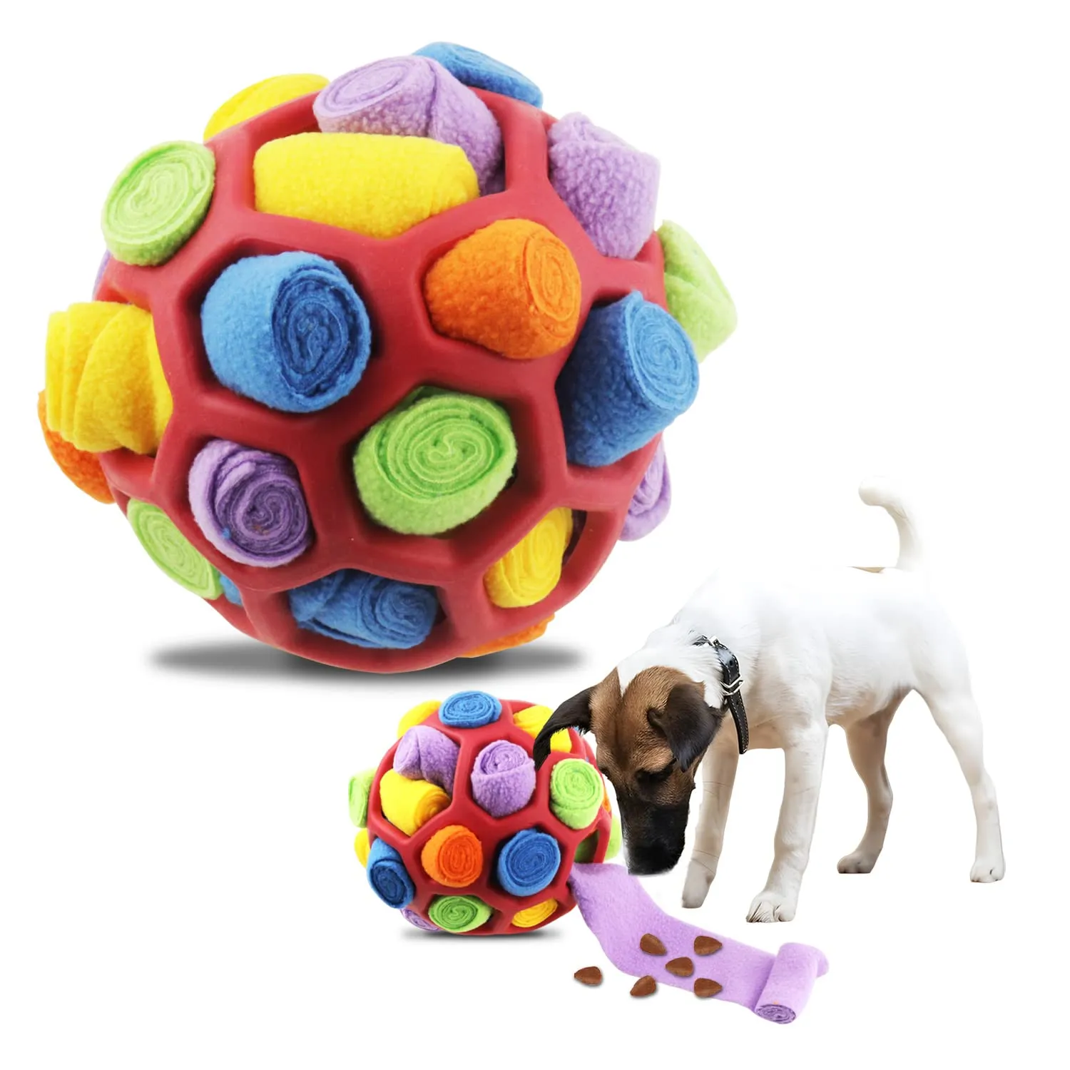 BINYI Tappetino Snuffle Mat per Cani - Giochi Interattivi Indistruttibili, Palla da Fiuto, Addestramento per Cani di Piccola Taglia Media e Grandi - immagine 1