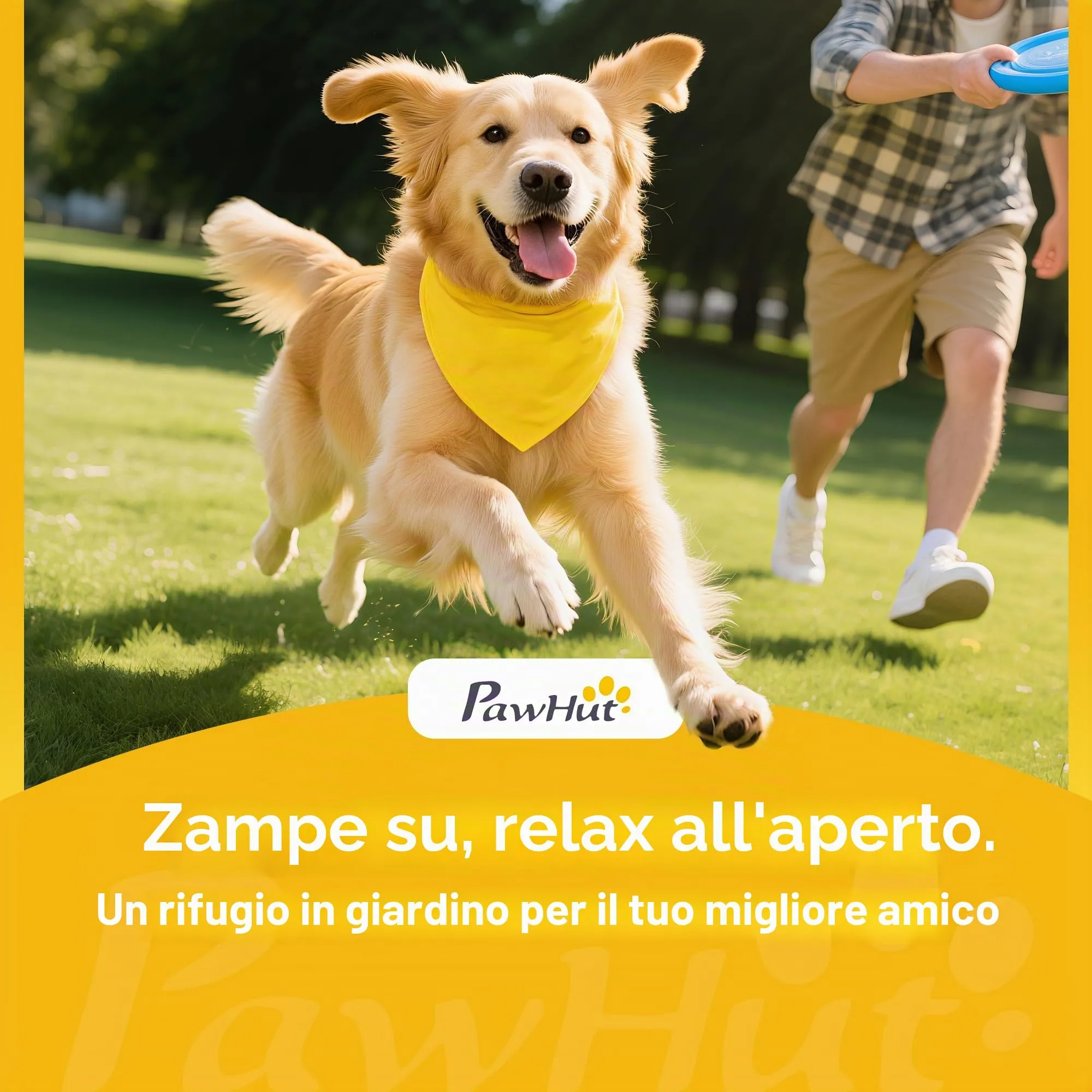 PawHut Recinto pieghevole impermeabile per animali 90x41cm Nero - immagine 9