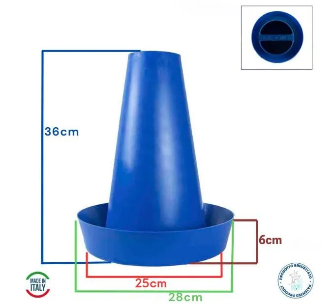 PIPPi WC per Cani Maschi – Vasino per Cani da Interno ed Esterno – Colonna Orinatoio Lavabile – Alternativa alla Traversina Confezione da 1 Blu - immagine 5
