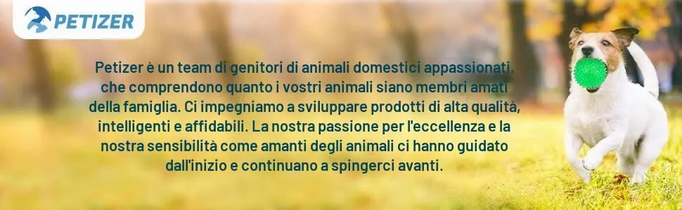 Petizer - Set di 3 palline per cani, giocattolo galleggiante per gatti, cane per masticare in gomma, per la noia e la pulizia dei denti - immagine 5