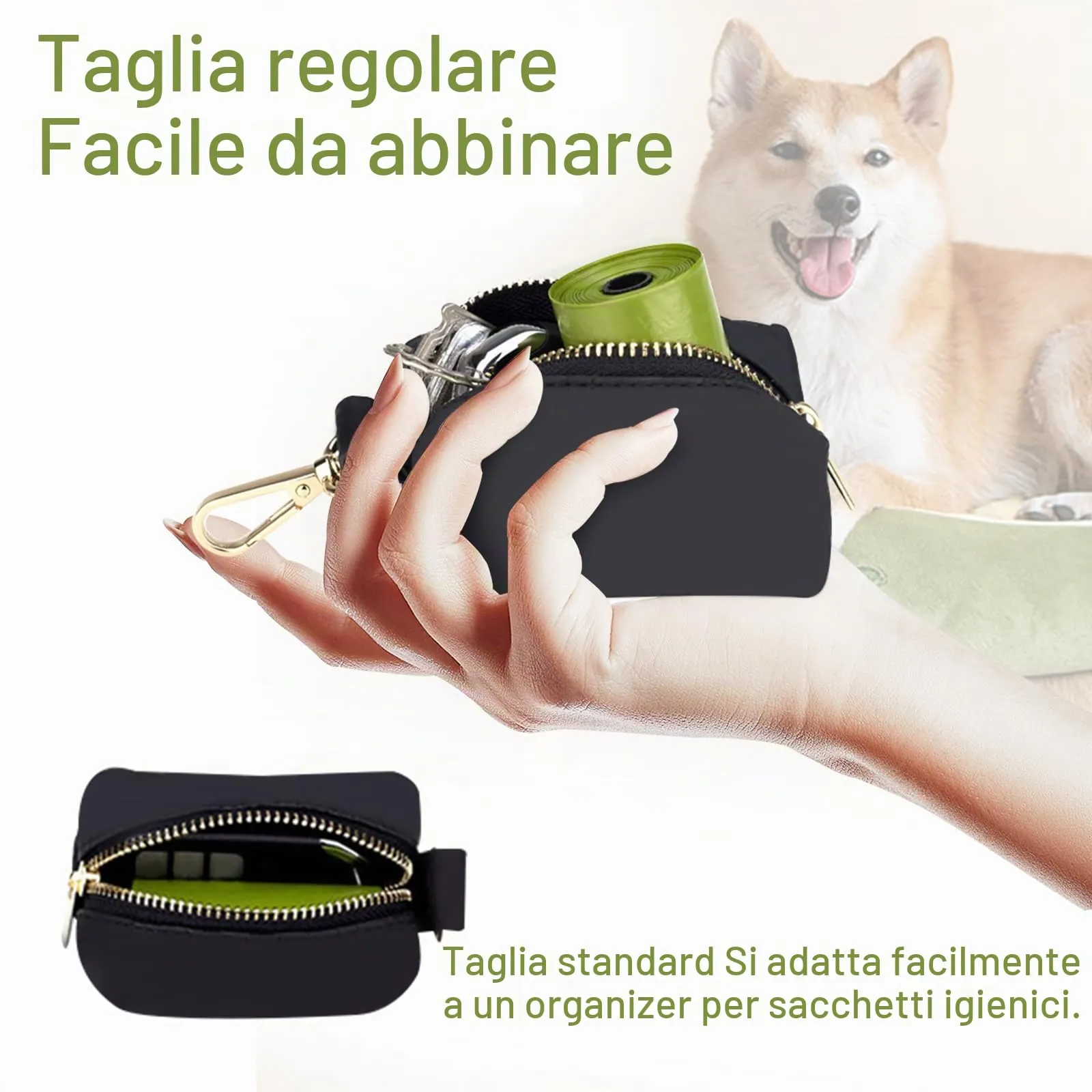510 pezzi Sacchetti igienici per cane,Sacchetti Cane Cacca,Sacchetti per Cacca,Adatti per Uscire di Casa,a prova di Perdite, Profumati, Sacchettini per Cani, Raccogli Feci, Pet Bag - immagine 5