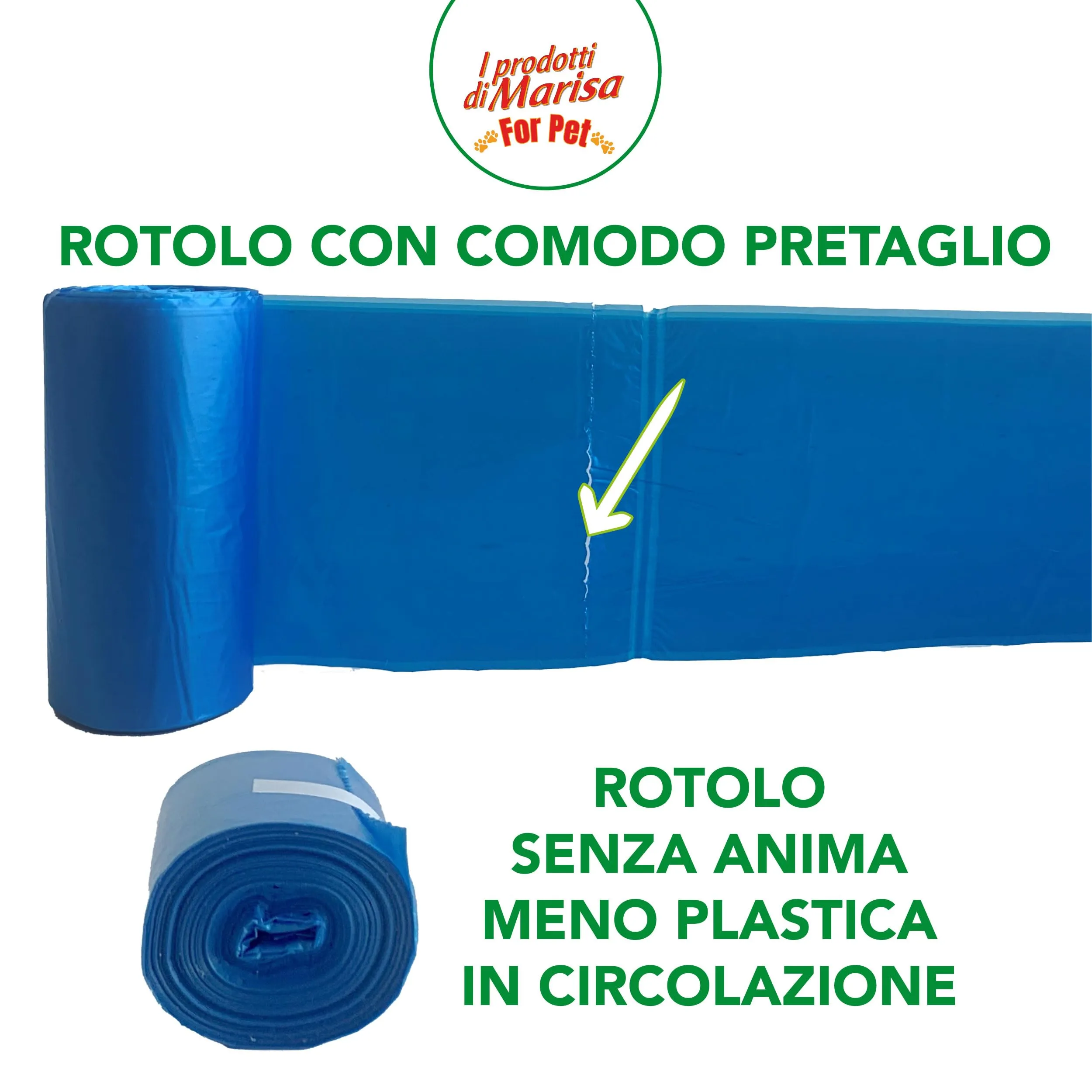 CSC - Sacchetti Cane Cacca Igienici e Resistenti, 1200 Bustine Cane Impermeabili e Antistrappo, Sacchetti per Cani Antiodore a Prova di Perdite, Accessori per Cani - 20 Pezzi, 60 Rotoli, 32x22 cm - immagine 4