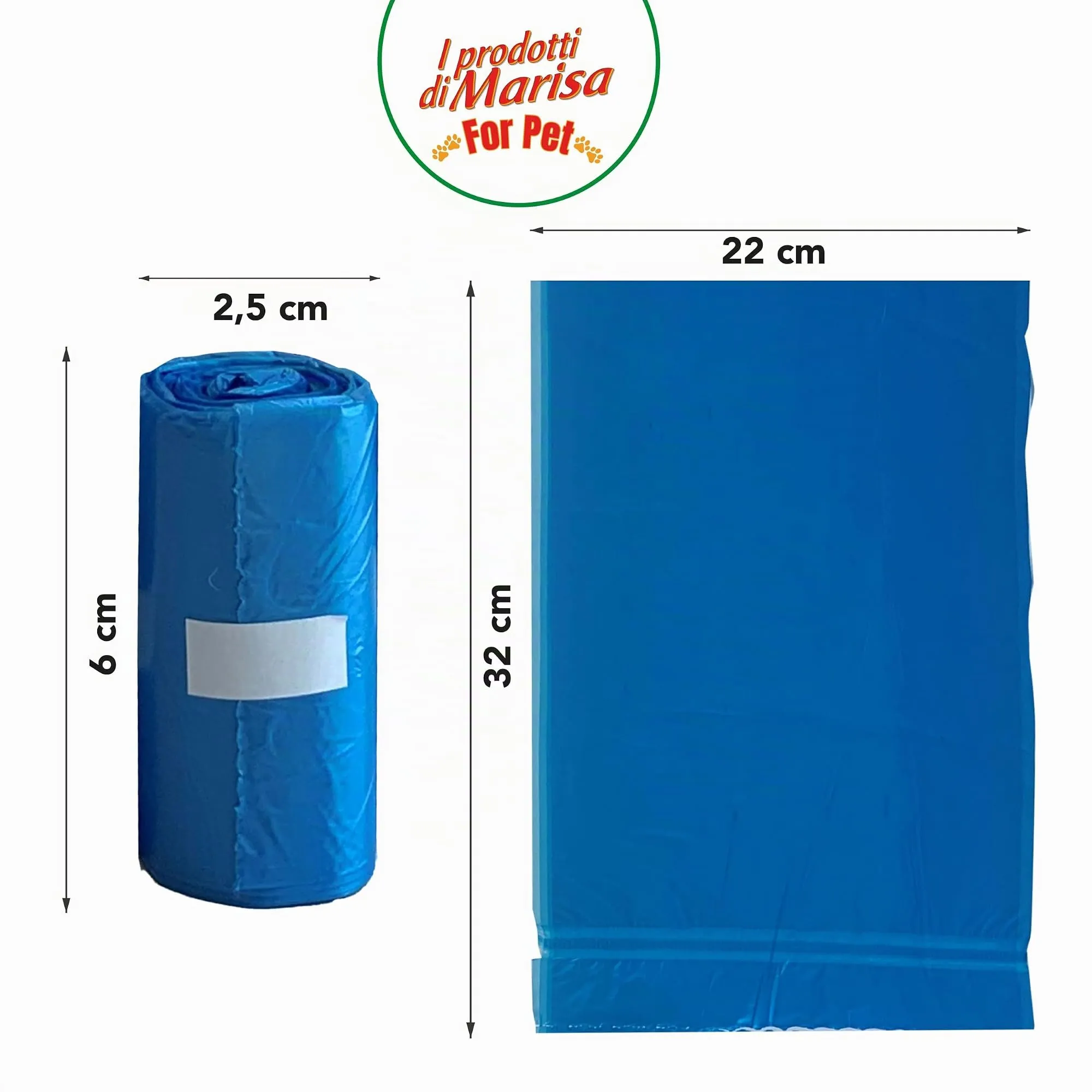 CSC - Sacchetti Cane Cacca Igienici e Resistenti, 1200 Bustine Cane Impermeabili e Antistrappo, Sacchetti per Cani Antiodore a Prova di Perdite, Accessori per Cani - 20 Pezzi, 60 Rotoli, 32x22 cm - immagine 5