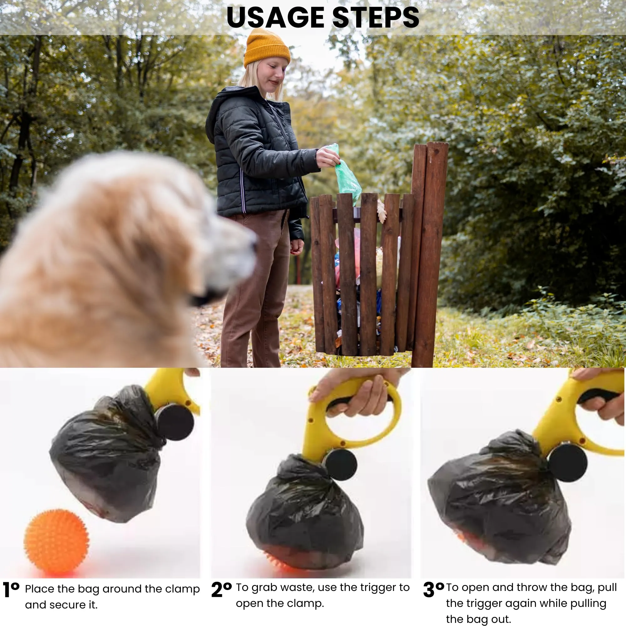 MAGIC SELECT Paletta per Escrementi del Cane in ABS Non Tossico - immagine 4