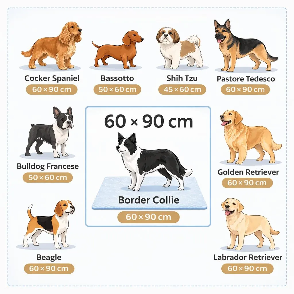 FRANDEA Traversine Igieniche per Cani 60x90 Assorbenti Tappetini 40 Pezzi - immagine 4