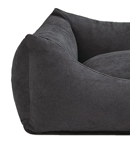 Leo4dog Divano Sun 6 Taglie, 4 Colori Letto per Cani, Cuscino Cestino (Grafite, S-67X52) - immagine 8