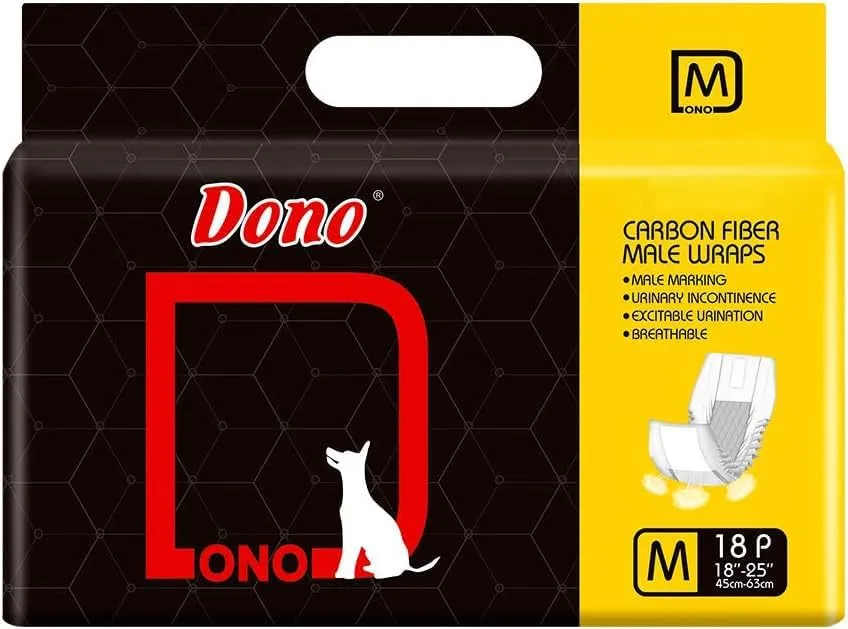 Dono Pannolini per Cani Maschi S, 22 Pezzi con Carbone Attivo - immagine 3