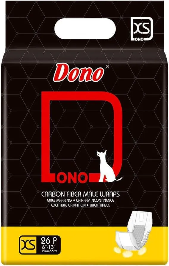 Dono Pannolini per Cani Maschi XS, 26 Pezzi con Carbone Attivo - immagine 3