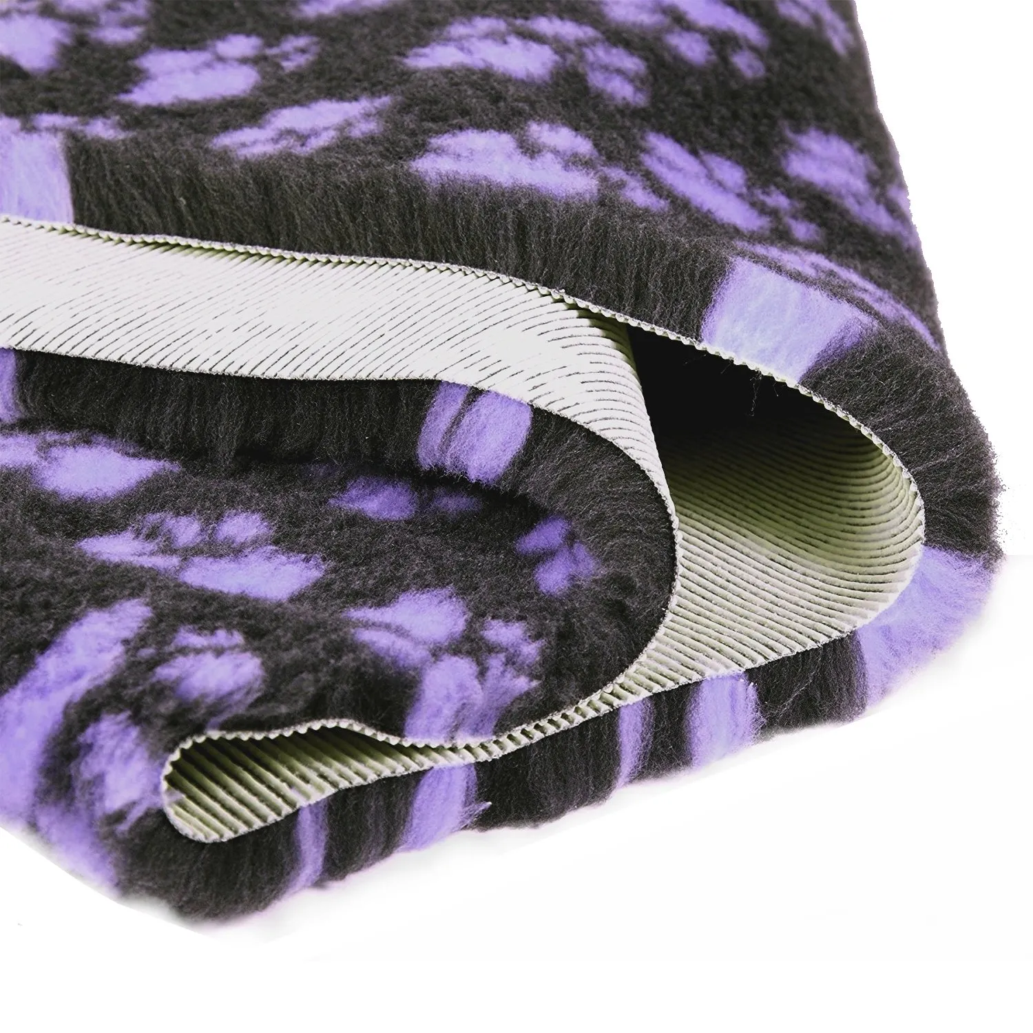 Profleece Non Slip Vet Bedding Originale 100 x 75 cm Tappeto per Cani e Gatti Incontinenti, Anziani, Malati Termoisolante, Filtra i Liquidi, Mantiene il Pelo Asciutto. (Lilla) - immagine 3