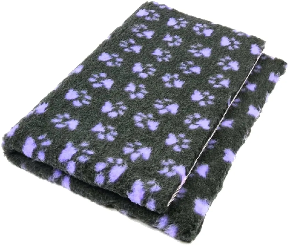 Profleece Non Slip Vet Bedding Originale 100 x 75 cm Tappeto per Cani e Gatti Incontinenti, Anziani, Malati Termoisolante, Filtra i Liquidi, Mantiene il Pelo Asciutto. (Lilla) - immagine 4