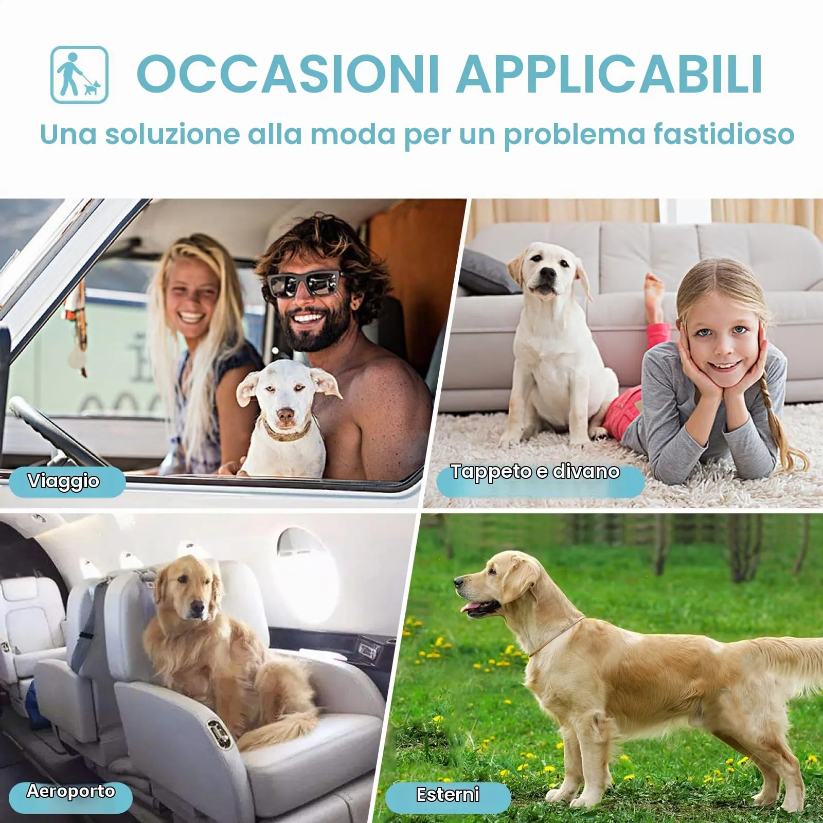 Avont Confezione da 3 Pannolini Lavabili per Cani Femminili (Medio/13-19 Vita), Pannolini per Cani Riutilizzabili Altamente Assorbenti di Alta qualità Pannolino per Cani Resistente -Web/Latte/Jeans - immagine 7