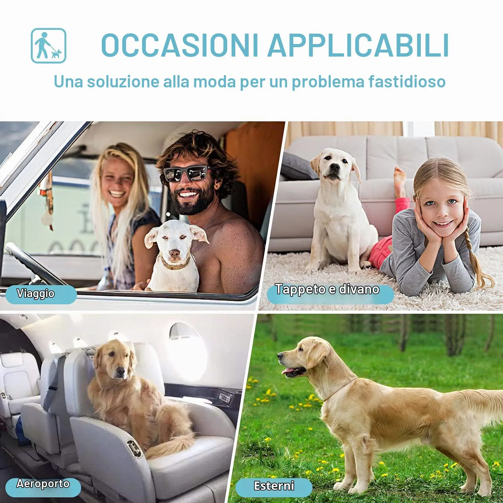 Avont Confezione da 3 Pannolini Lavabili per Cani Femminili (Medio/13-19 Vita), Pannolini per Cani Riutilizzabili Altamente Assorbenti di Alta qualità Pannolino per Cani Resistente -Web/Latte/Jeans - immagine 8