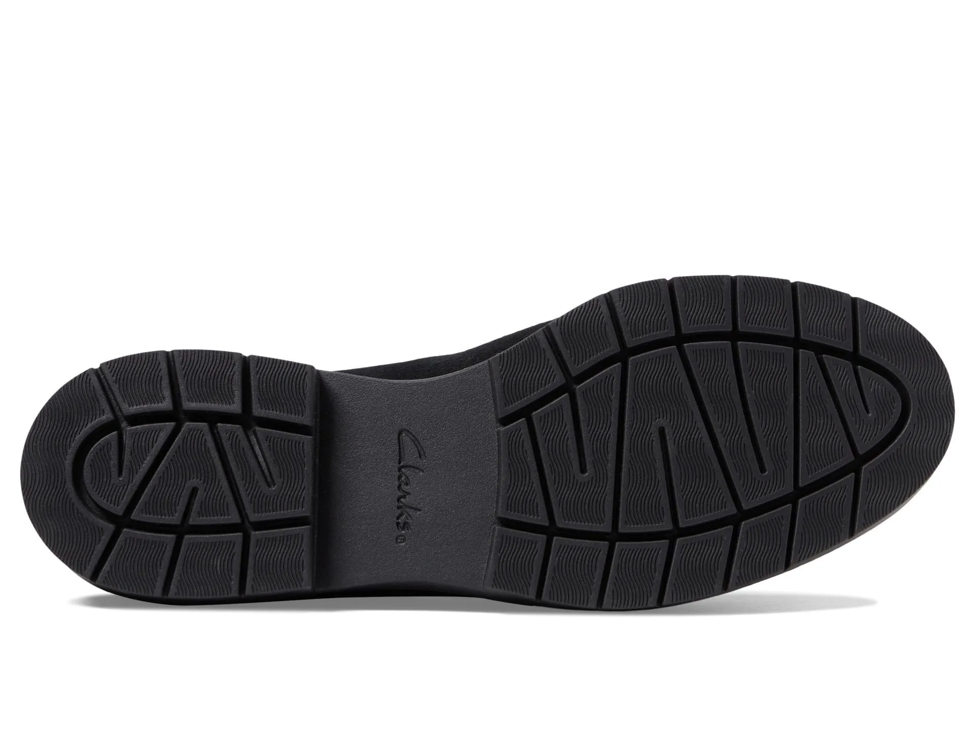 Clarks Westlynn Bella, Mocassino Donna, Pelle Scamosciata Nera, 9.5 - immagine 5