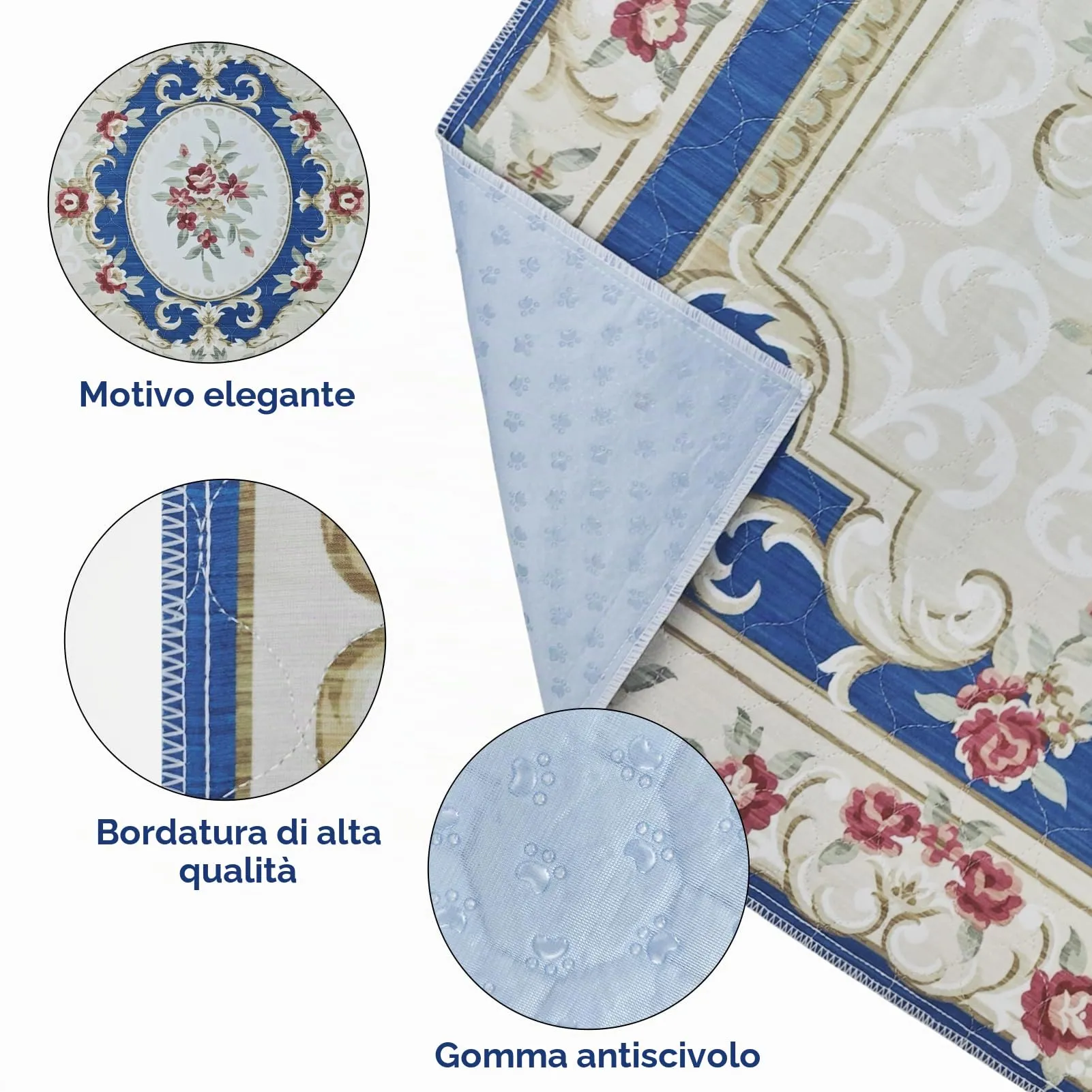 YOSEPATI Tappetini lavabili per cani, 2 tappetini con feromoni, 60x45 cm - immagine 6