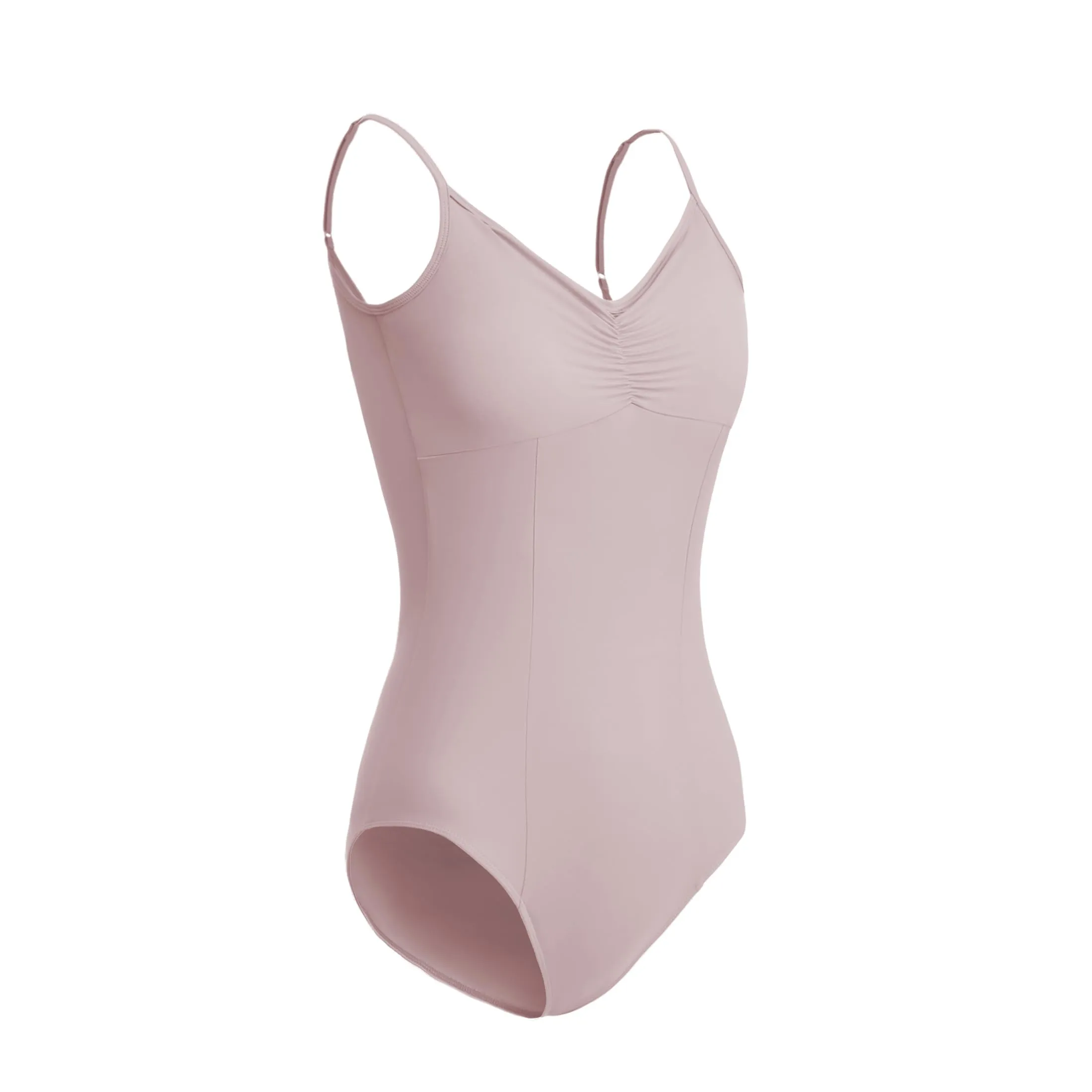 ZYXWVU Body Danza Classica Donna con Spalline Regolabili Body Ginnastica Artistica Donna, C20-Rosa,S - immagine 3