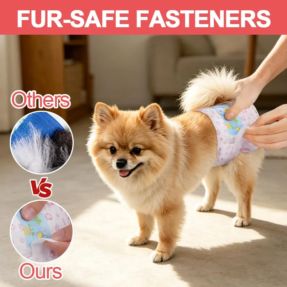 OFFCUP Pannolini USA E Getta, 20 Pannolini per Can, Fascia per Cani cagna - immagine 6