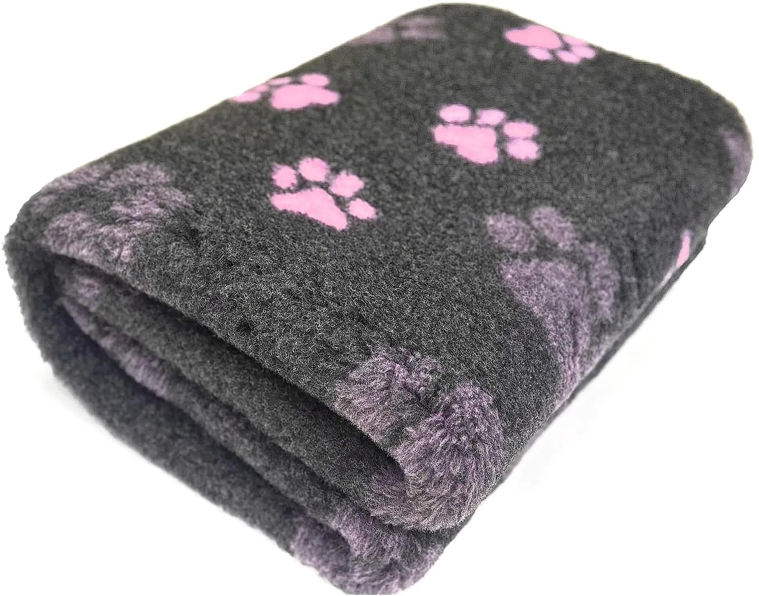 Profleece Non Slip Vet Bedding Originale Tappeto per Cani e Gatti Incontinenti, Anziani, Malati 100x75 Termoisolante, Filtra i Liquidi, Mantiene Il Pelo Asciutto. (Rosa) - immagine 1