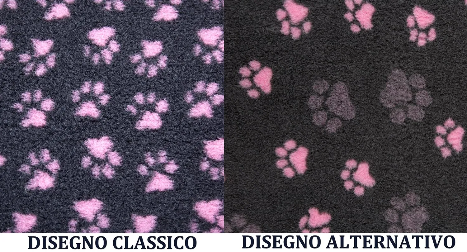 Profleece Non Slip Vet Bedding Originale Tappeto per Cani e Gatti Incontinenti, Anziani, Malati 100x75 Termoisolante, Filtra i Liquidi, Mantiene Il Pelo Asciutto. (Rosa) - immagine 4