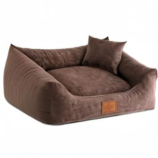 Leo4dog Divano Sun 6 Taglie, 4 Colori Letto per Cani, Cuscino per Cani, Cestino per Cani. (Marrone, L-100X80) - immagine 8