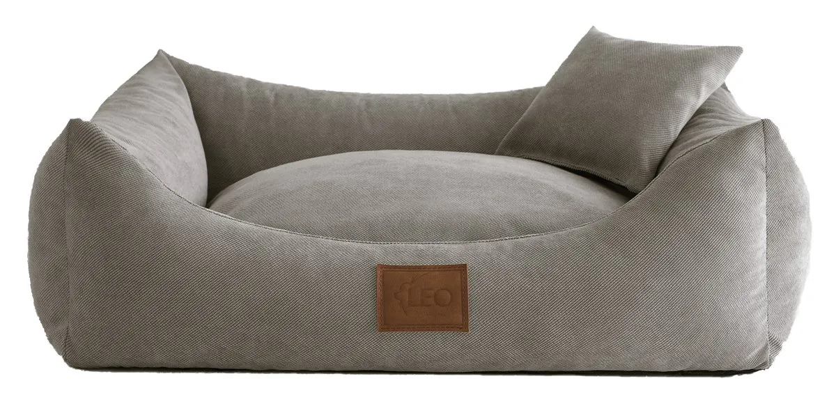 Leo4dog Divano Sun 6 Taglie, 4 Colori Letto per Cani, Cuscino per Cani, Cestino per Cani. (Grigio, XXL-130X100) - immagine 2