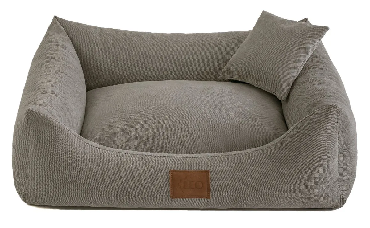 Leo4dog Divano Sun 6 Taglie, 4 Colori Letto per Cani, Cuscino per Cani, Cestino per Cani. (Grigio, XXL-130X100) - immagine 3