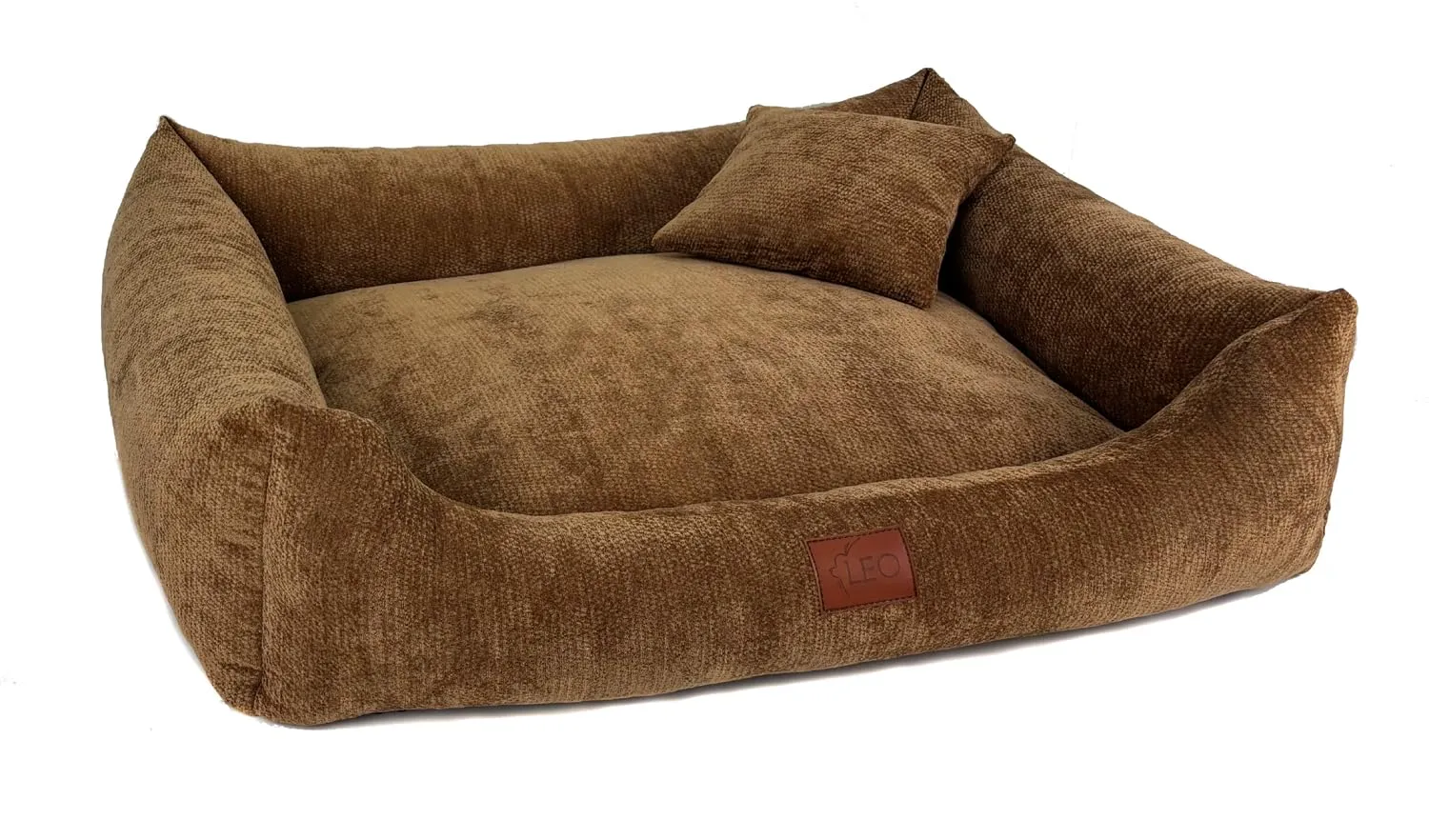 Leo4dog Divano SUN 6 taglie, 4 colori Letto per cani, cuscino per cani, cestino per cani. (Marrone, XL-115X90) - immagine 8