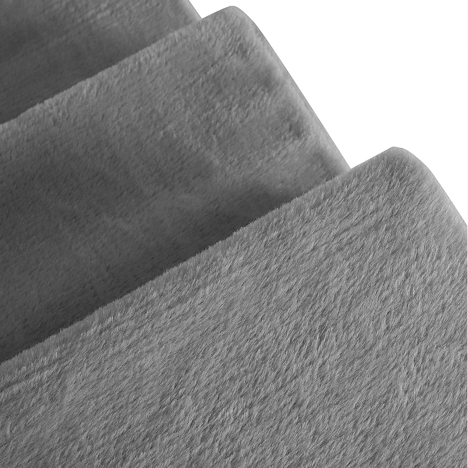 lionto Scala per Animali con Fodera Peluche, 3 Gradini, fino 50 kg, Grigio - immagine 7
