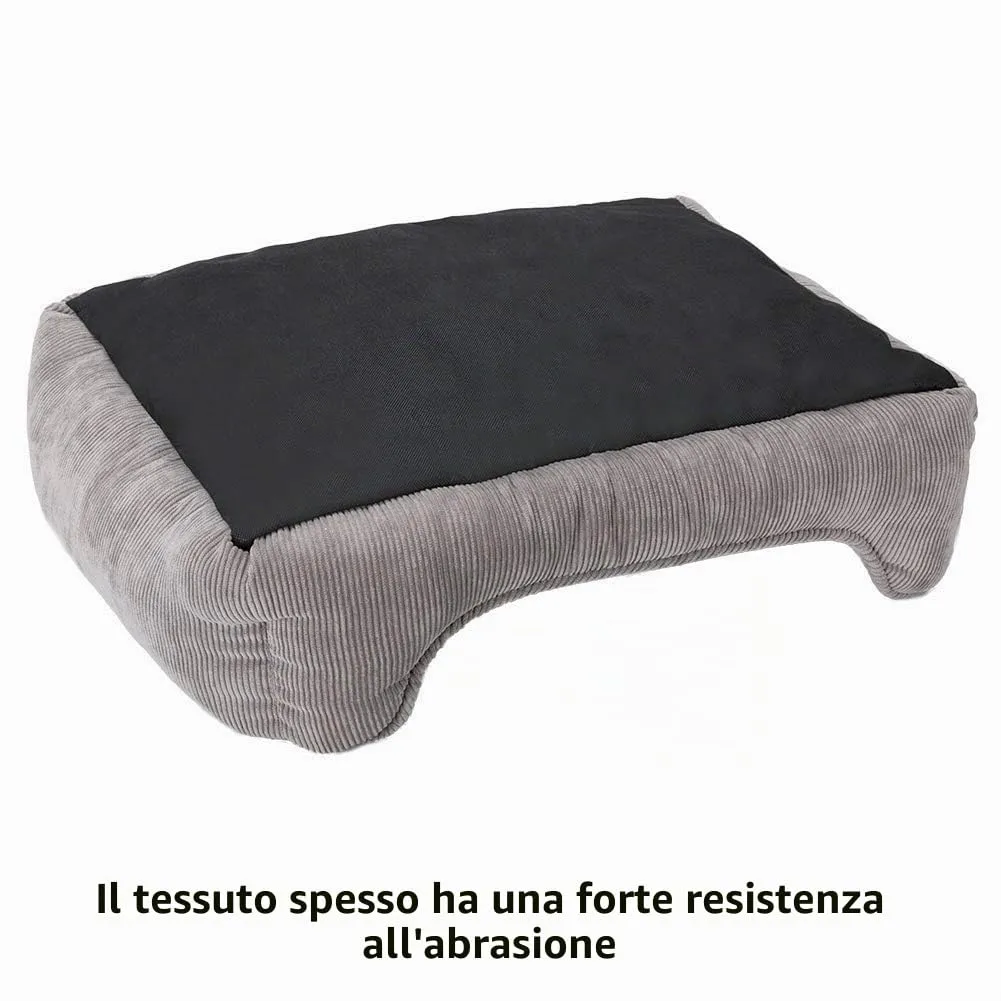 Hollypet Letto per Gatti e Cani di Piccola Taglia, Cuccia per Cuccioli, Morbido Lettino per Animali Domestici, Grigio (55 * 45 * 15cm) - immagine 8