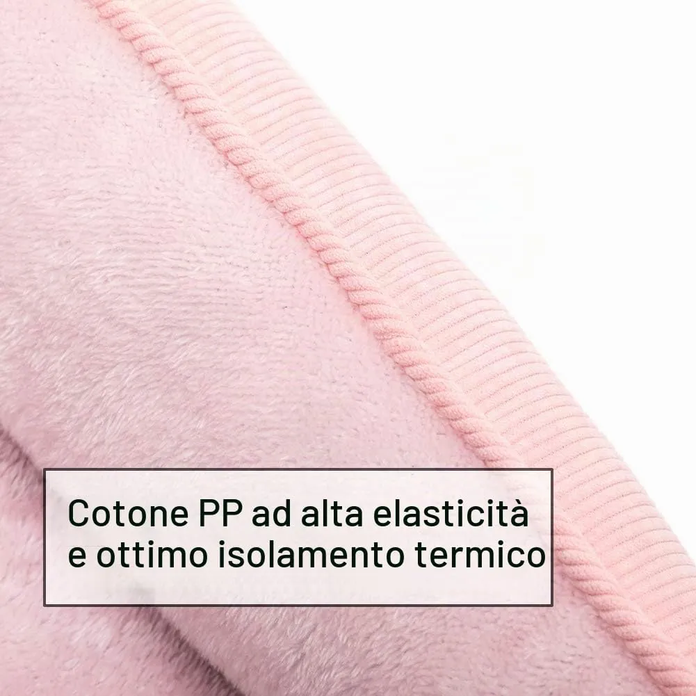 Hollypet Letto per Gatti Letto per Cani di Piccola Taglia, Cuccia per Gatti e Cuccioli, Letto Gatto Morbido Lettino per Animali Domestici, Rosa(55 * 45 * 15cm) - immagine 5