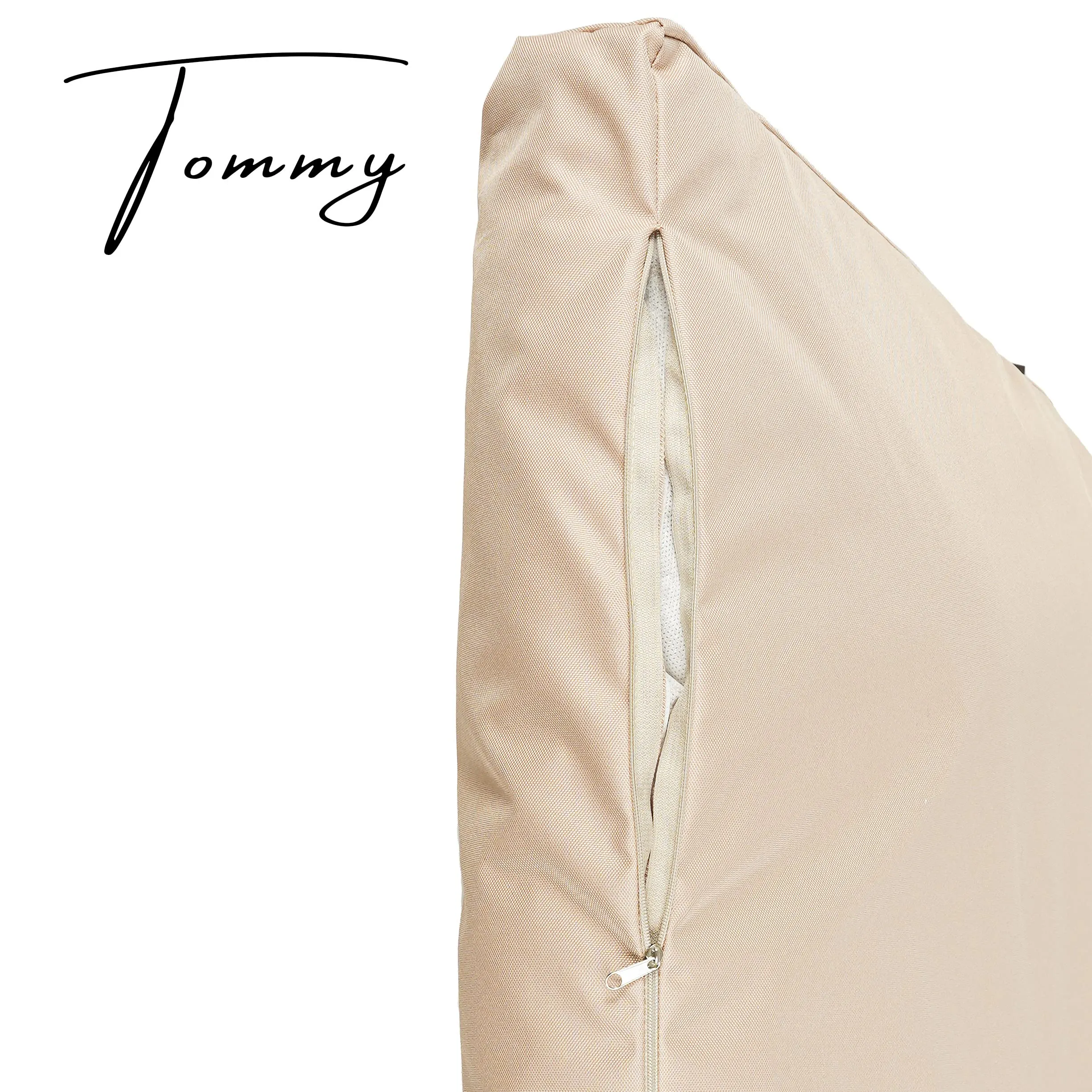 Ligo Tommy - Materasso per Cani Idrorepellente e AntiGraffio, Realizzato in Italia. Cuscino Cuccia per Cane AntiGraffio antimacchia Perfetto per l'uso Interno ed Esterno. (L: 120 x 70 cm, BEIGE) - immagine 5
