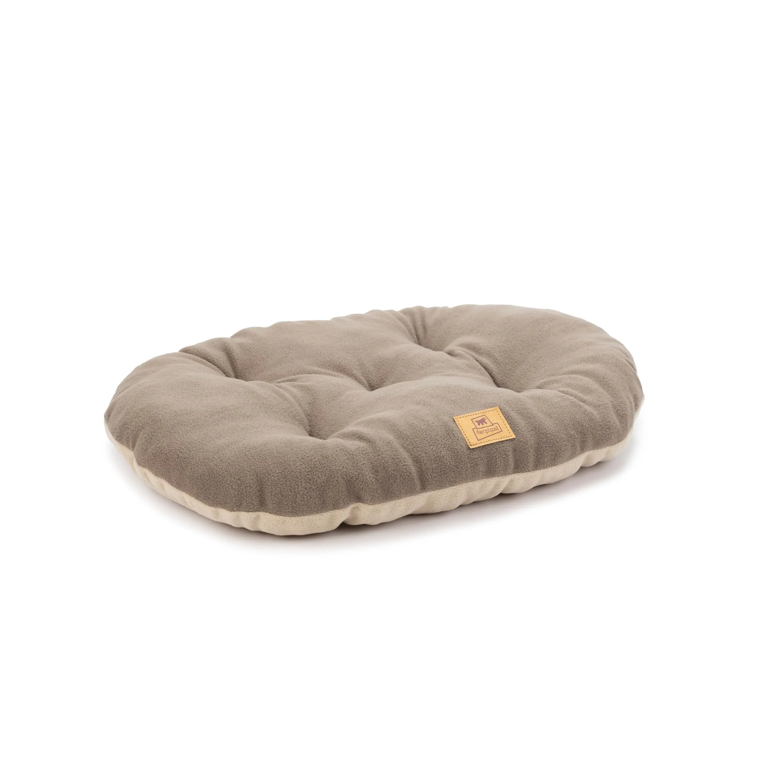 Ferplast Cuscino Cane e Gatto RELAX MICROFLEECE, Cuccia in Caldo e Soffice Micropile per Taglia Piccola, Lettino per Cani Lavabile, 55 x 36 x 12 cm. Grigio Tortora - immagine 9