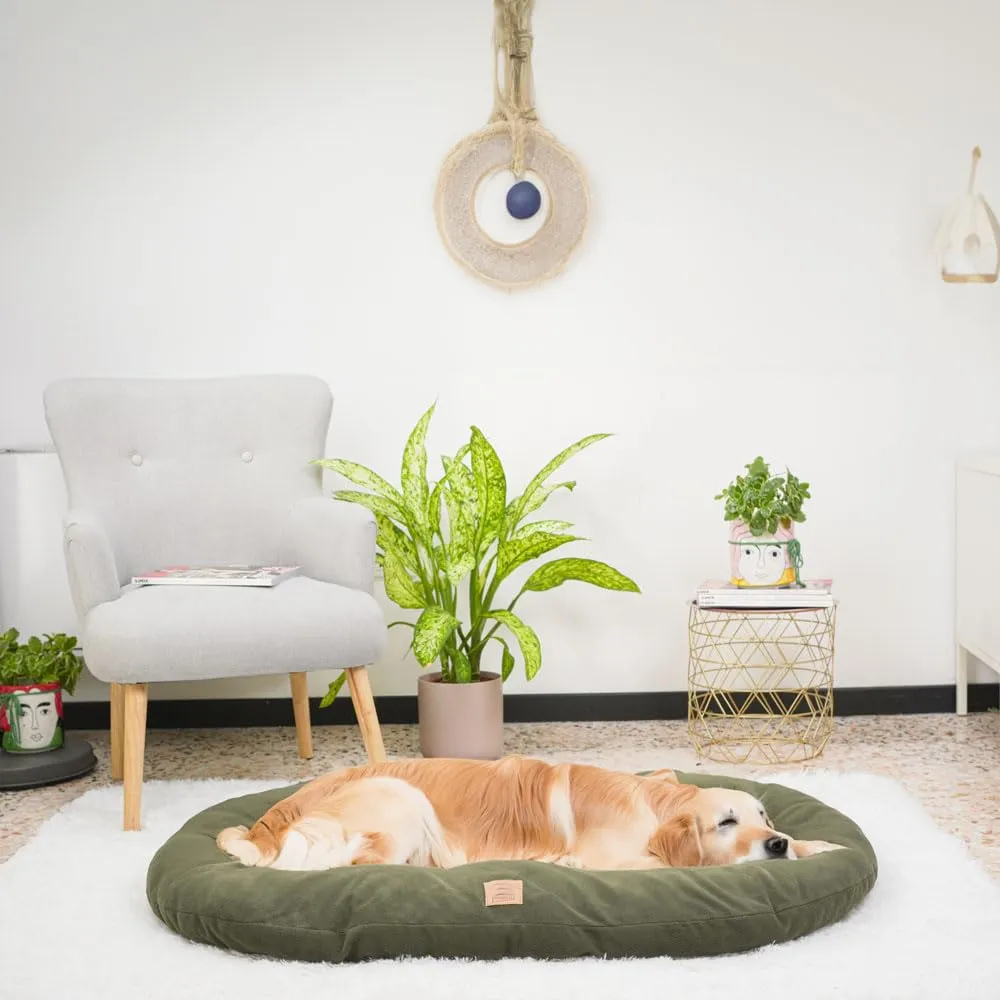 Ferplast Cuscino Cane e Gatto RELAX MICROFLEECE, Cuccia in Caldo e Soffice Micropile per Taglia Grande, Lettino per Cani Lavabile, 100 x 63 x 12 cm. Marrone - immagine 3