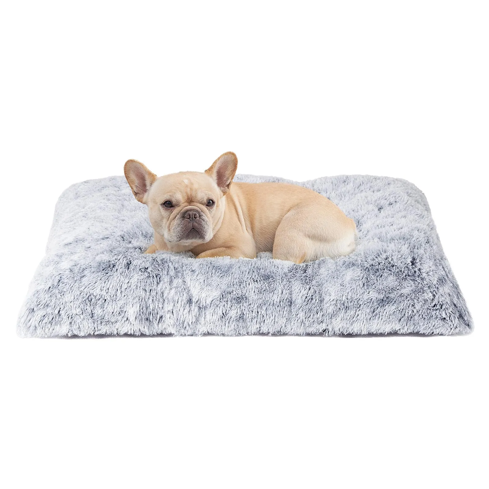 EHEYCIGA Cuscino per Cani Taglia Media, 75Lx50W cm Cuscino Cane Morbida lavabile, Morbido e Confortevole Letto per Cani a Pelo Lungo, Grigio - immagine 1