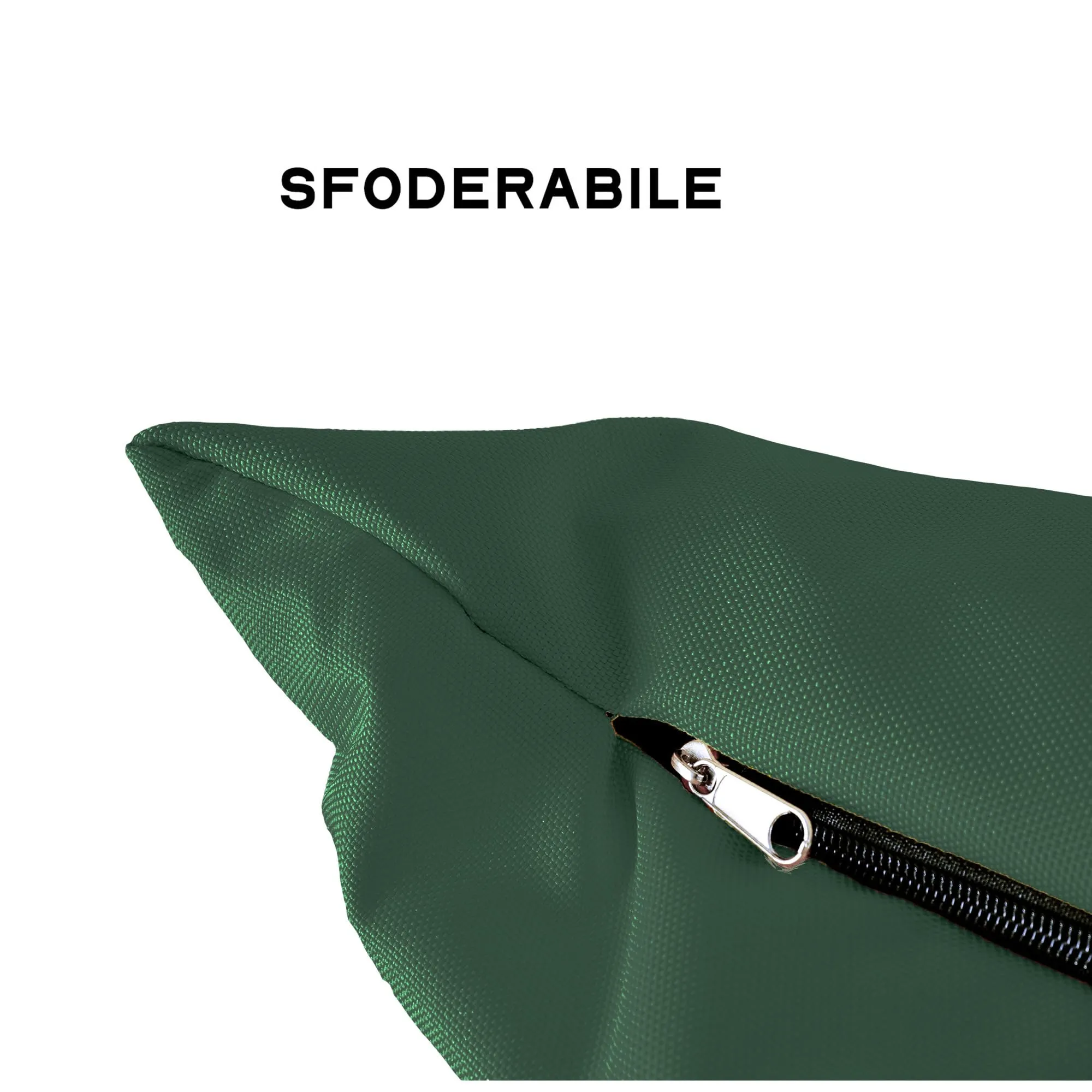 Ligo Tommy - Materasso per Cani Idrorepellente Realizzato in Italia. Cuscino Sfoderabile Lavabile Cuccia per Cane antimacchia per uso Interno Esterno.Materassino cani. (S: 70 x 50 cm, VERDE BOSCO) - immagine 6