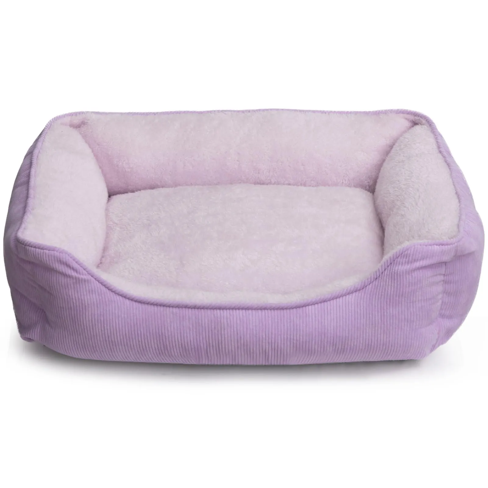 Hollypet Letto per Gatti e Cani di Piccola Taglia, Cuccia per Gatti e Cuccioli, Letto Cuscino Morbido e Traspirante per Dormire, Viola (55 * 45 * 15cm) - immagine 1