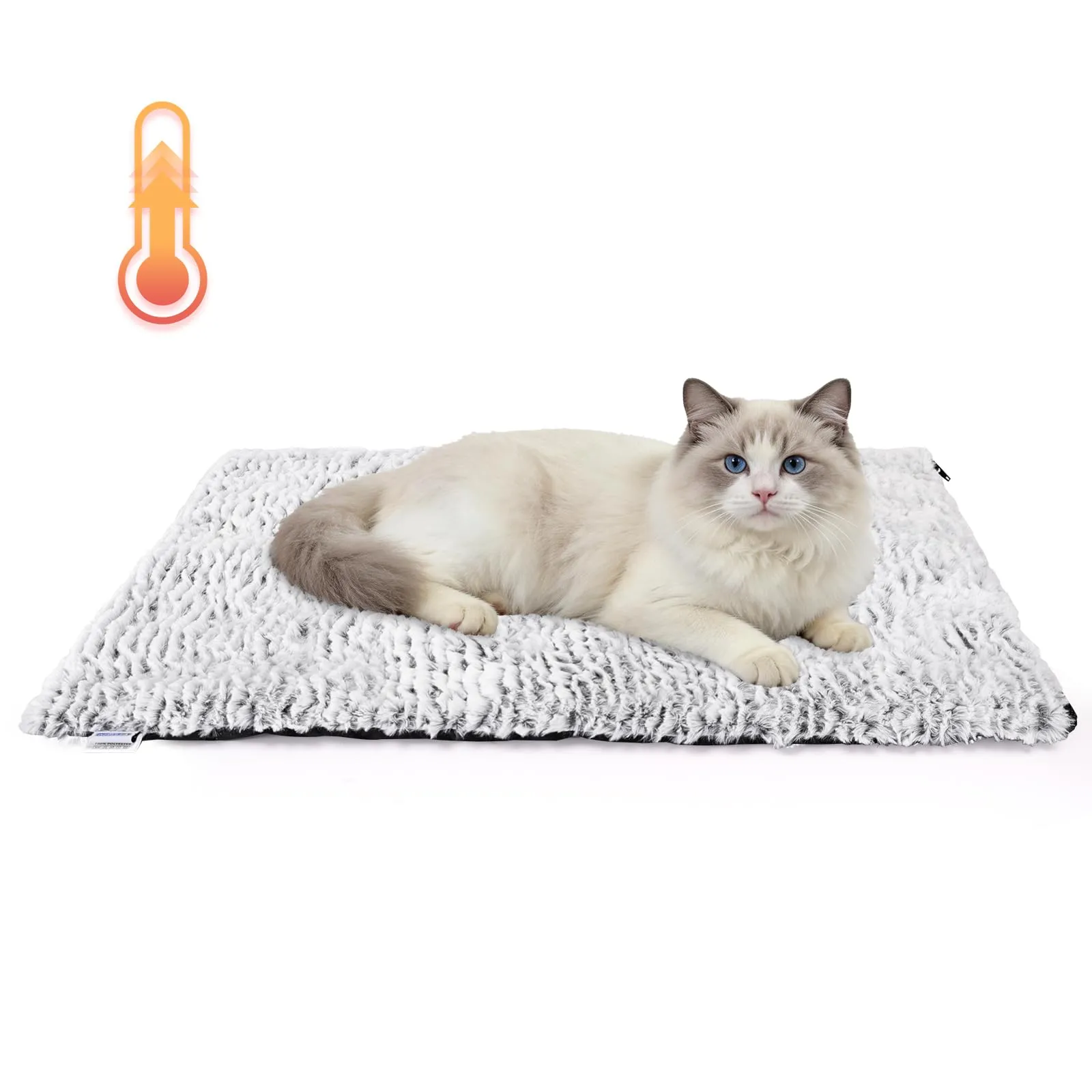 Nobleza Tappetino Riscaldante Cani Gatti 50x40 cm, Silenzioso Antiscivolo - immagine 1
