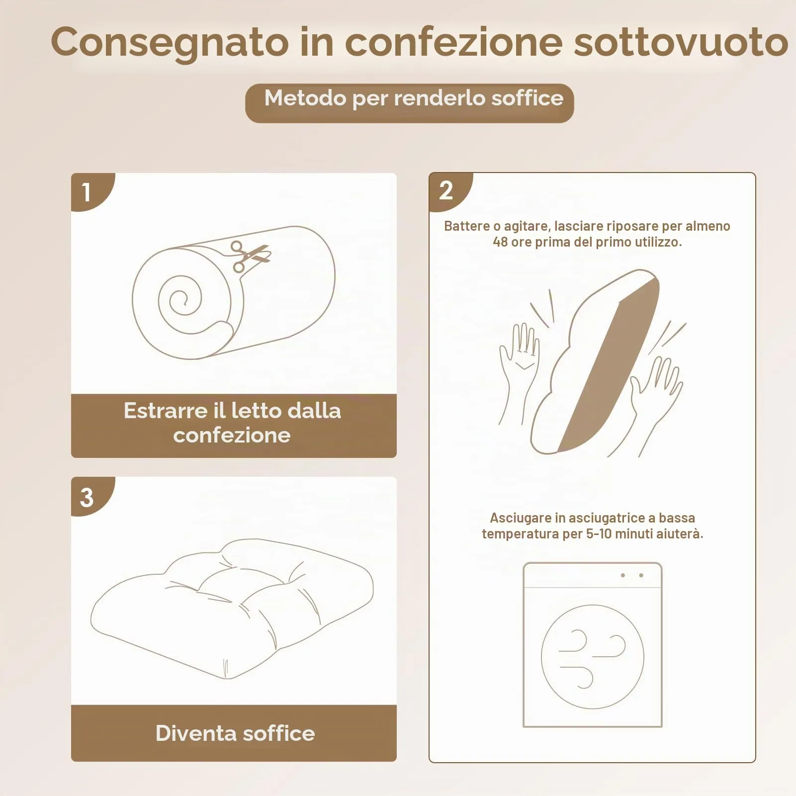 EHEYCIGA Cuscino per Cani Taglia Media, Cuscino Cane Morbida lavabile,75x50x7.5cm, Morbido e Confortevole Letto per Cani a Pelo Lungo, Grigio Scuro, 75x50x7.5cm - immagine 8