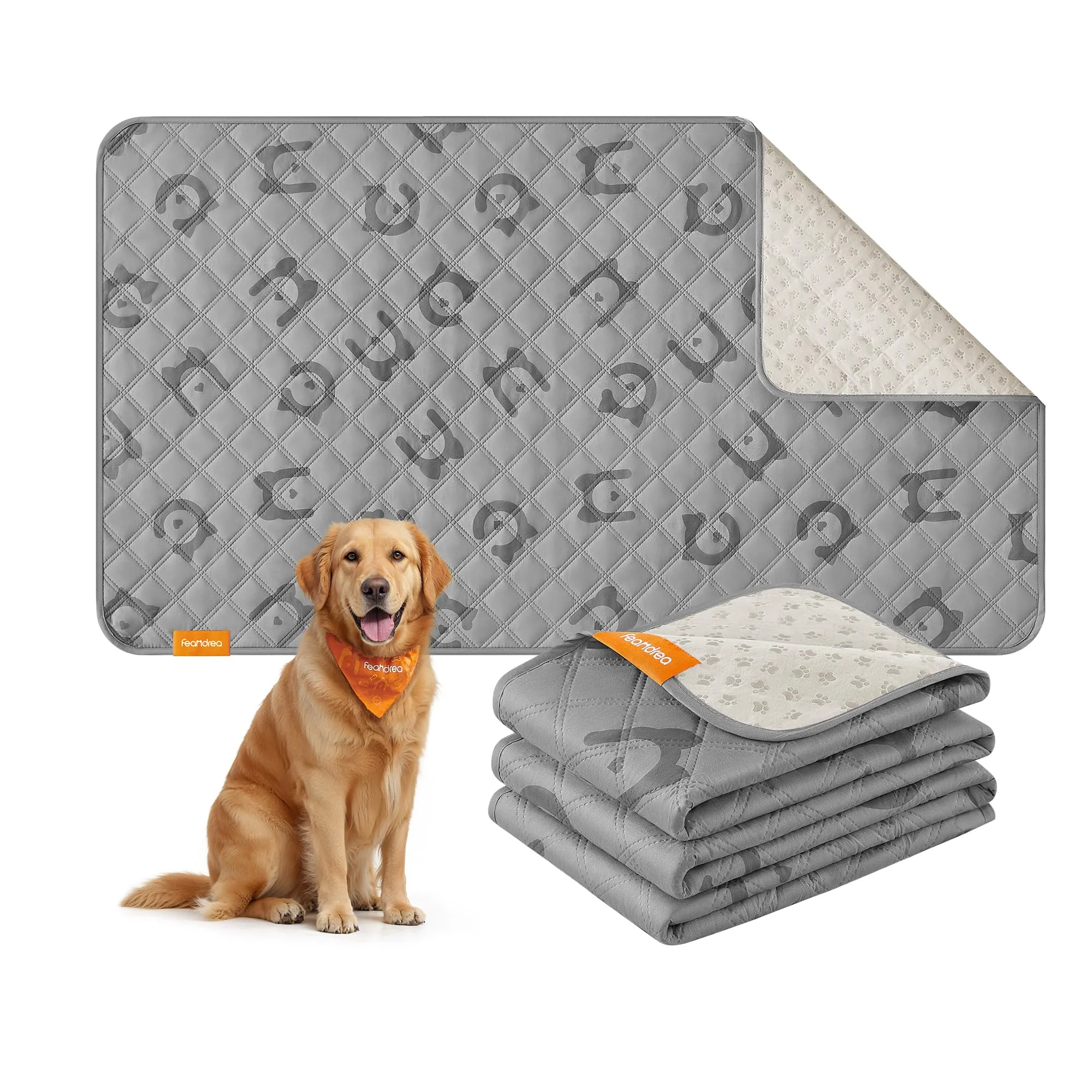 Feandrea Coperta per Cani Impermeabile, di Taglia Grande, 135 x 76 cm - immagine 1