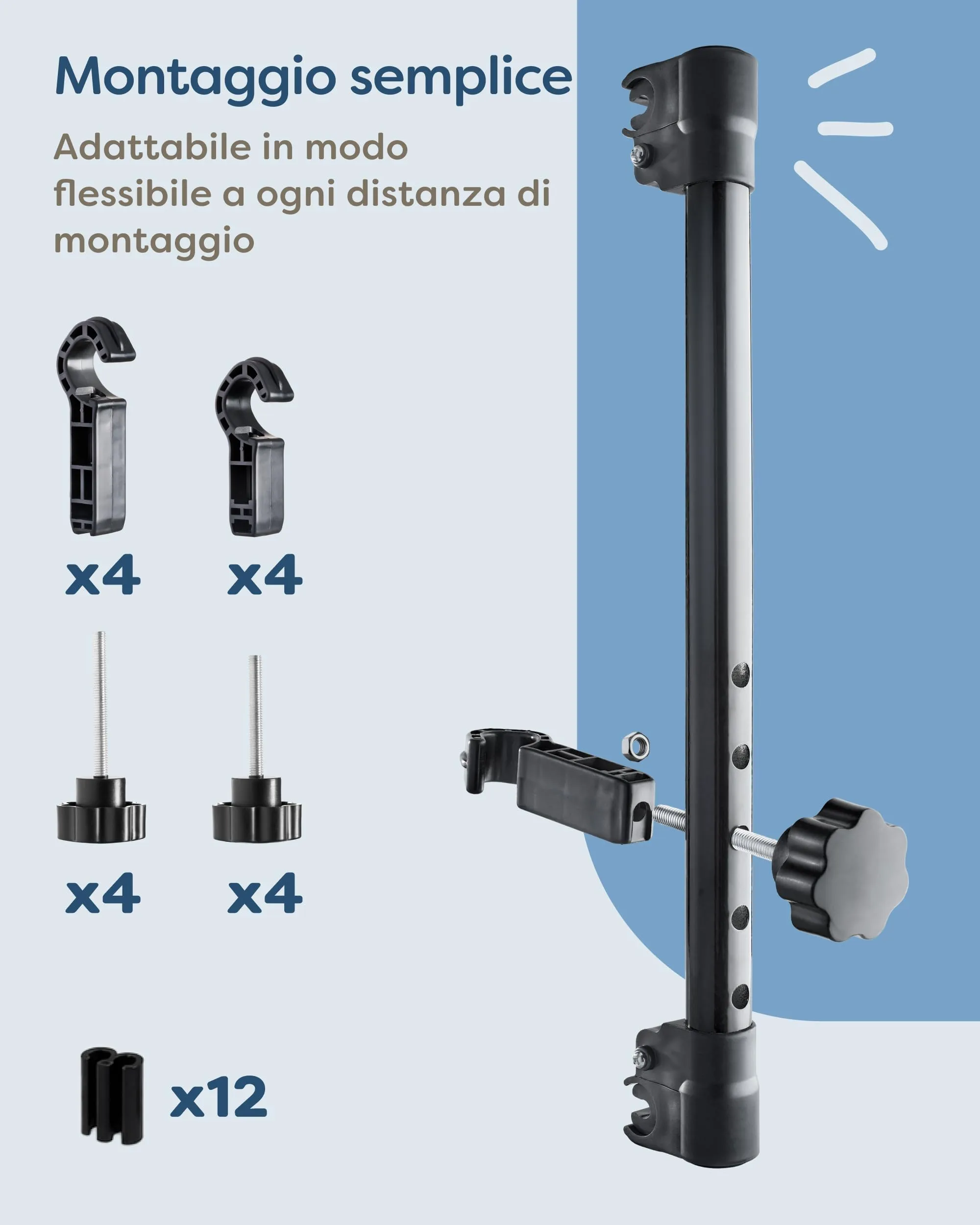 Knupis Divisorio Auto per Cani Universale – Griglia Auto per Cani - immagine 3