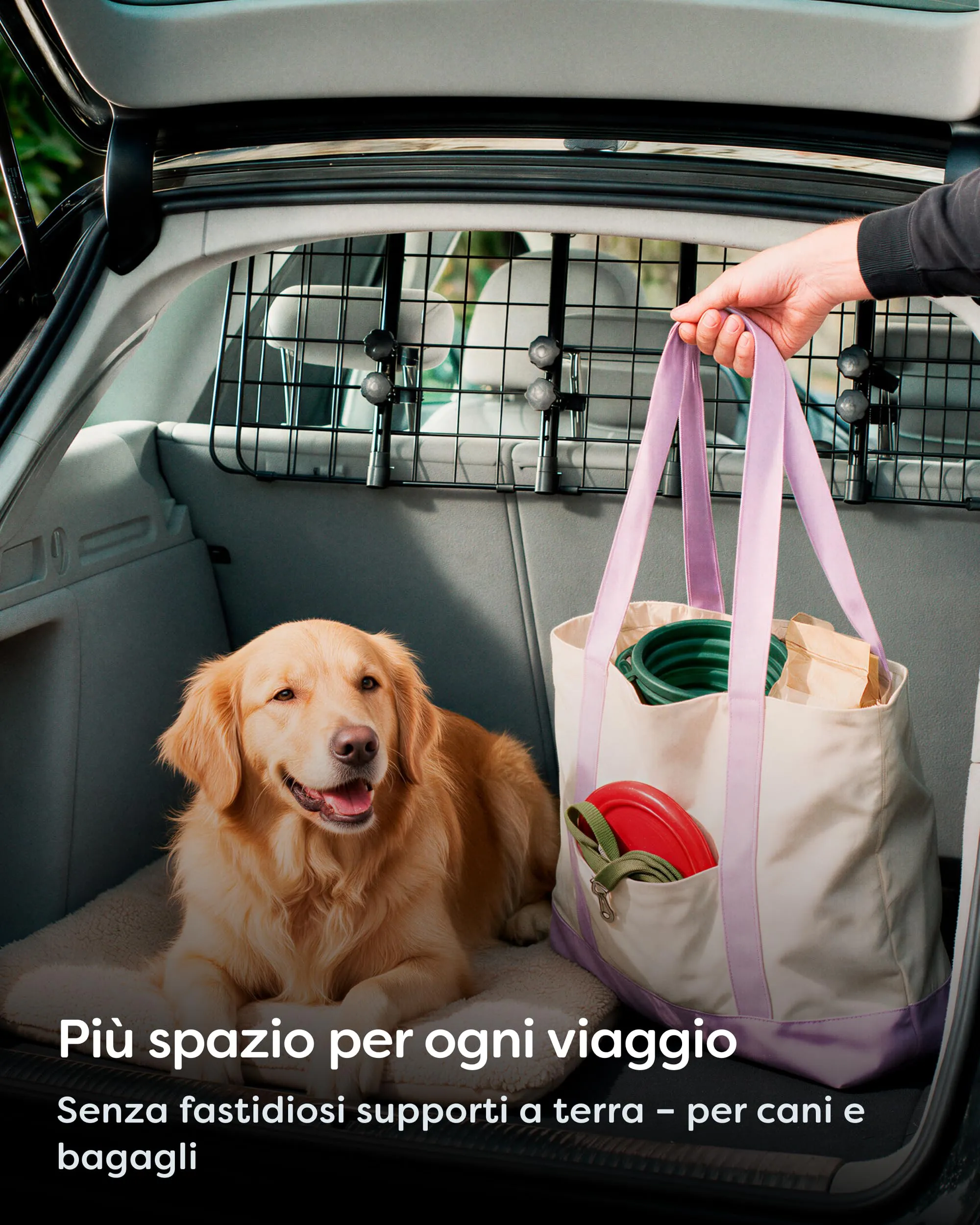 Knupis Divisorio Auto per Cani Universale – Griglia Auto per Cani - immagine 6