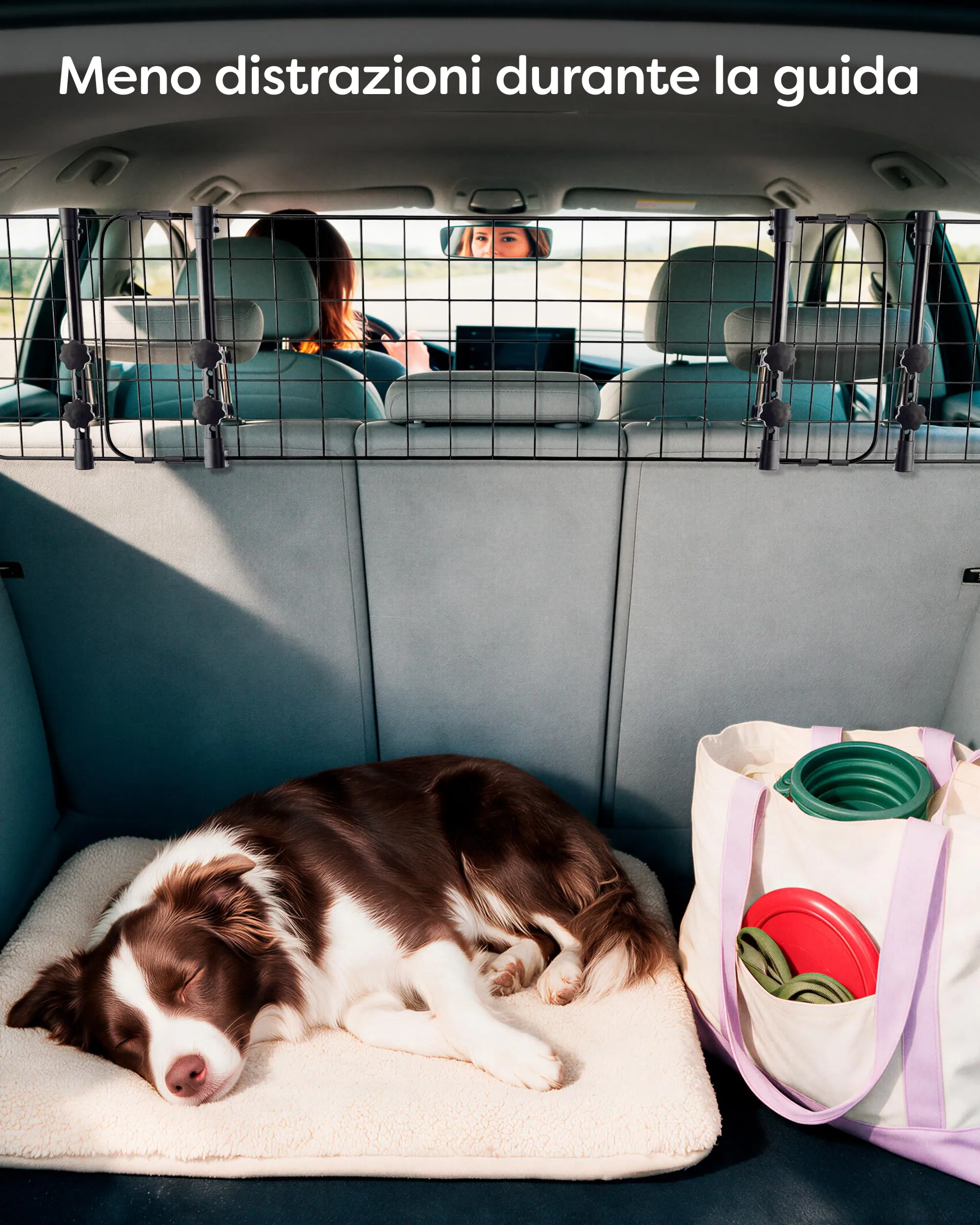 Knupis Divisorio Auto per Cani Universale – Griglia Auto per Cani - immagine 7