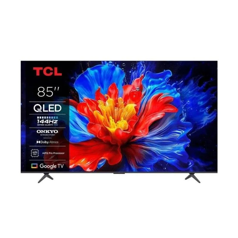 TV TCL QLED 85P89K 85" 4K UltraHD 120Hz Smart TV Google TV Dolby Vision HDR10+ Game Master - immagine 1