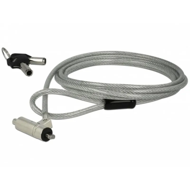 Cavo antifurto HP Navilock 20655 1,8 m con chiave - immagine 1