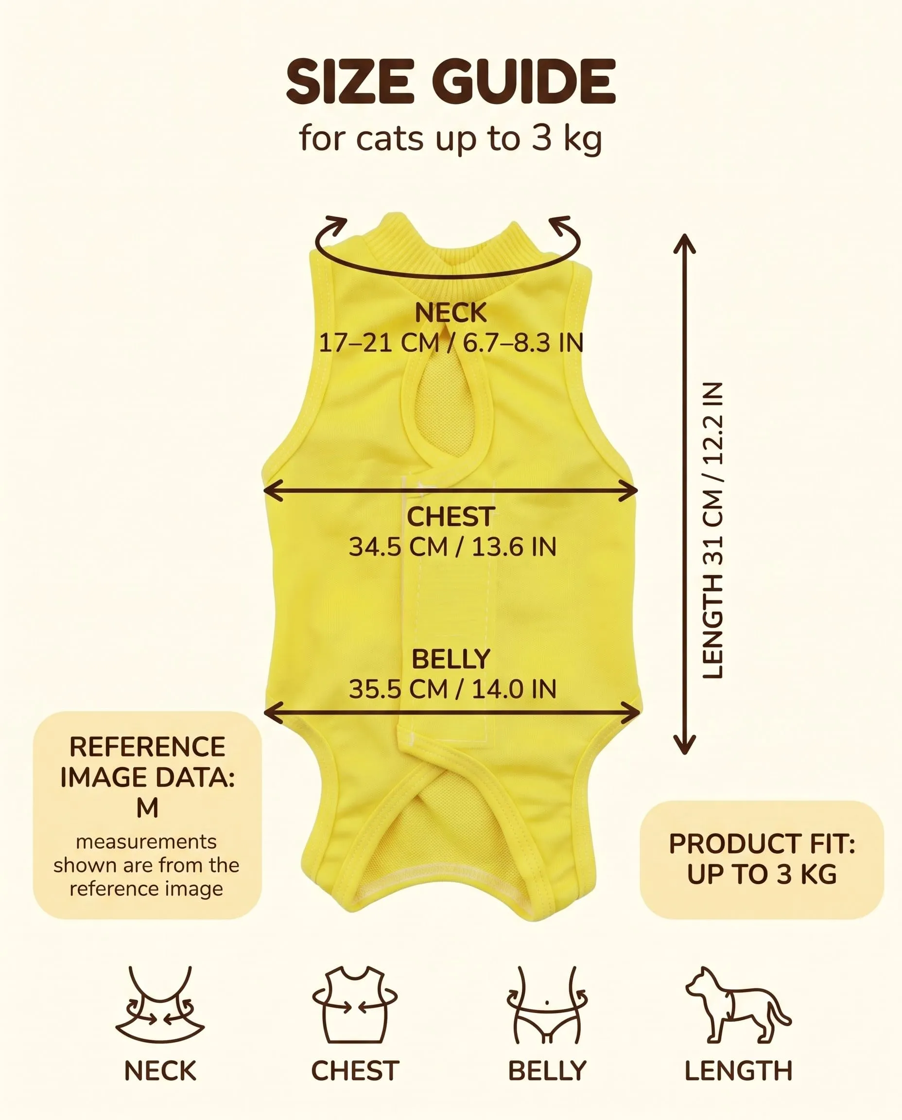 BTACGWP Body Post Operatorio Gatto, Tutina Recupero Chirurgico per gatti Taglia S (≤3 kg), Antileccamento & Copertura Ferite Addominali per Recupero Post-Operatorio Sicuro - immagine 5