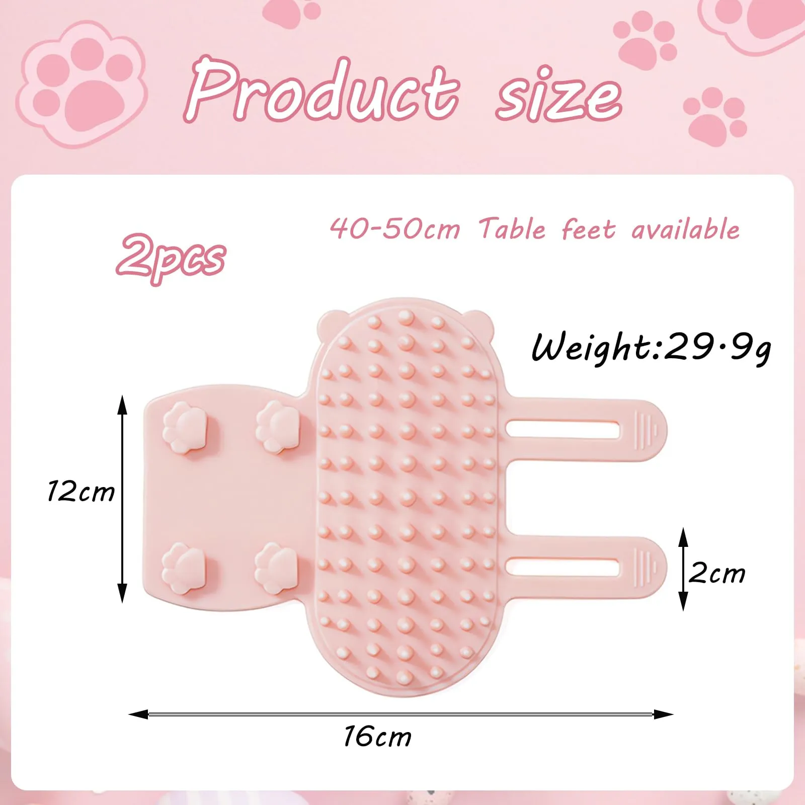 EUYKQNOI 2 Pezzi cat self groomer Angolo dei Massaggi per Gatti, Pet Self Grooming Pettine, Spazzola per Gatti Autopulente in Silicone, Angolo Massaggio per Gatti in Silicone,spazzola gatto - immagine 2