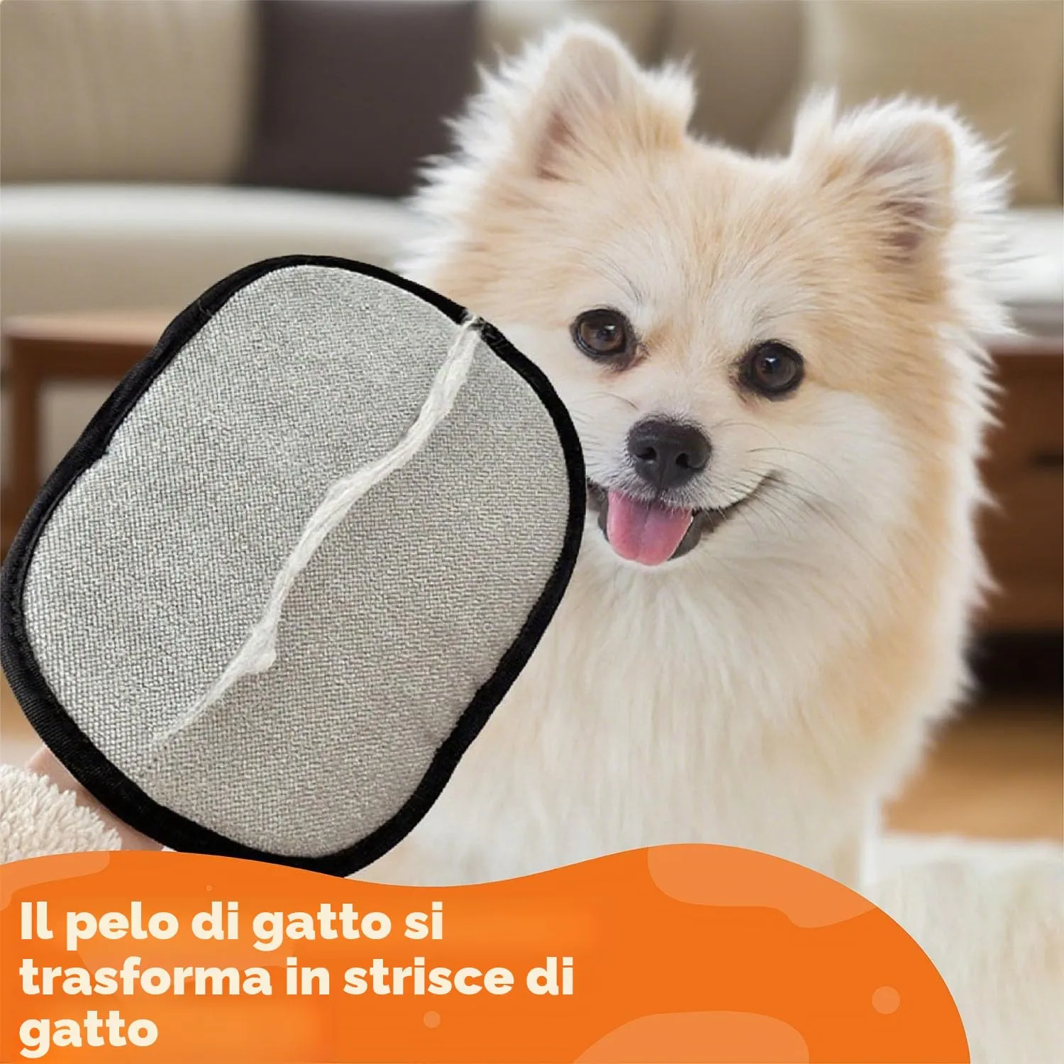 2 Pezzo Guanto Peli Gatto, Guanti per Rimuovere i peli di Animali - immagine 6
